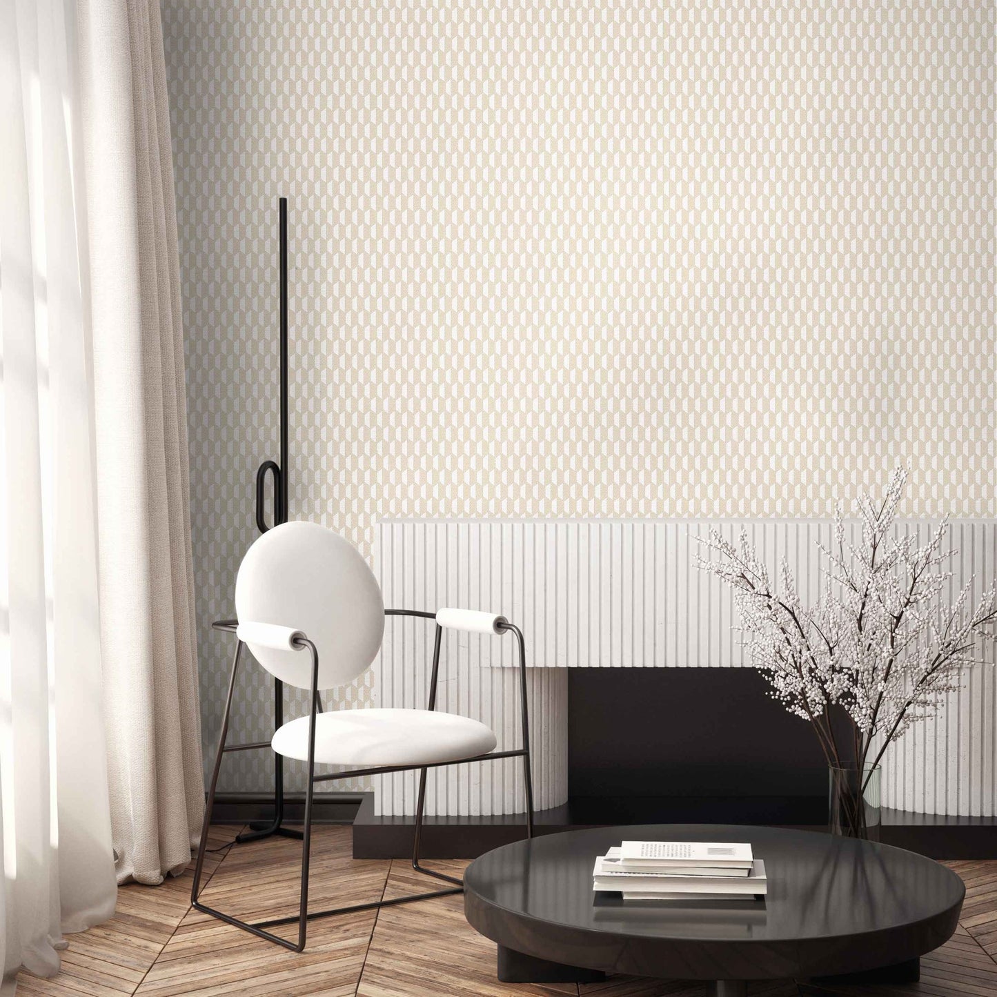 Omega Luxe 23208-2 room wallpaper by La Belle Maison
