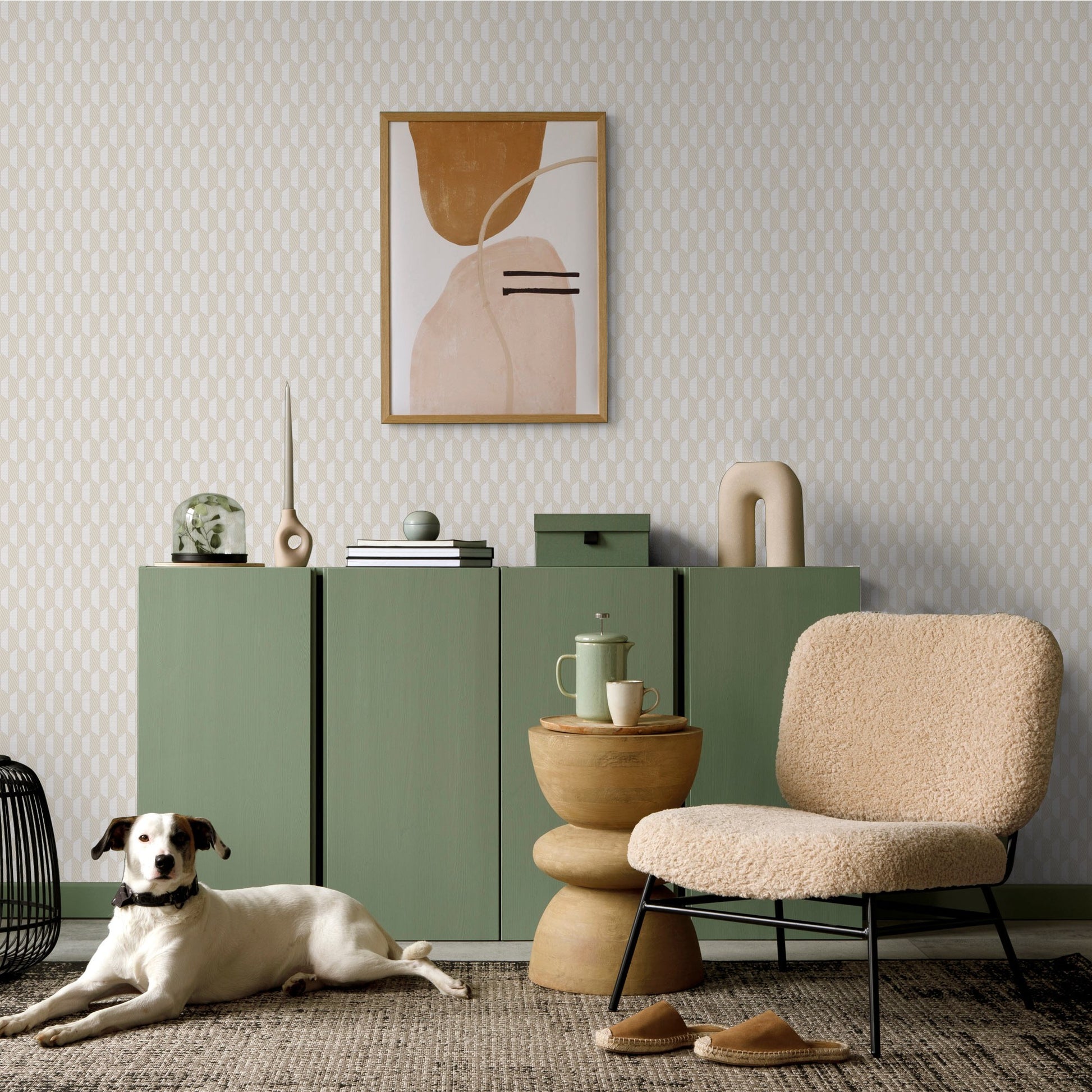 Omega Luxe 23208-2 room wallpaper by La Belle Maison