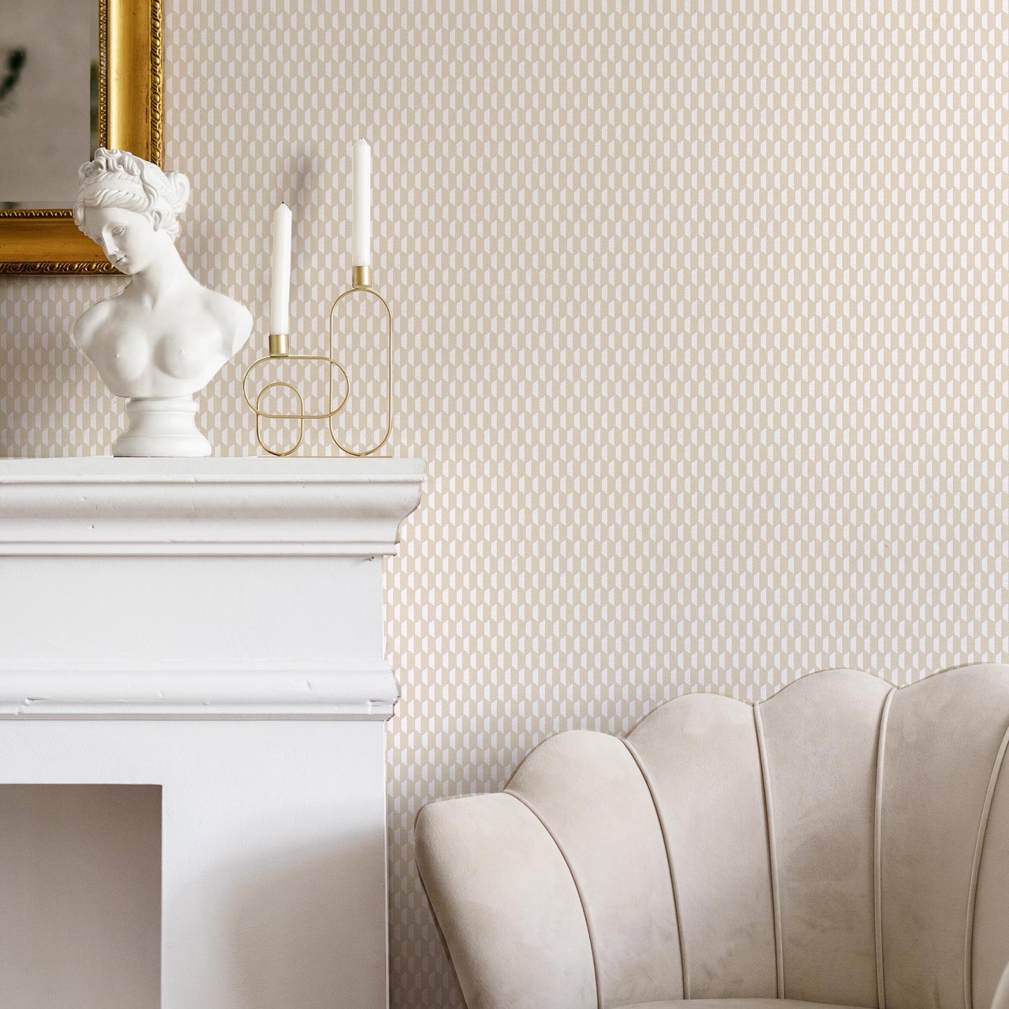 Omega Luxe 23208-2 room wallpaper by La Belle Maison