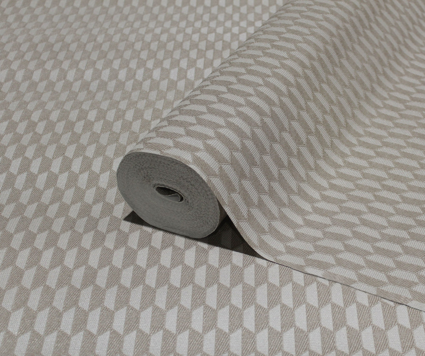 Omega Luxe Sand Luxe Motif Wallpaper by La Belle Maison