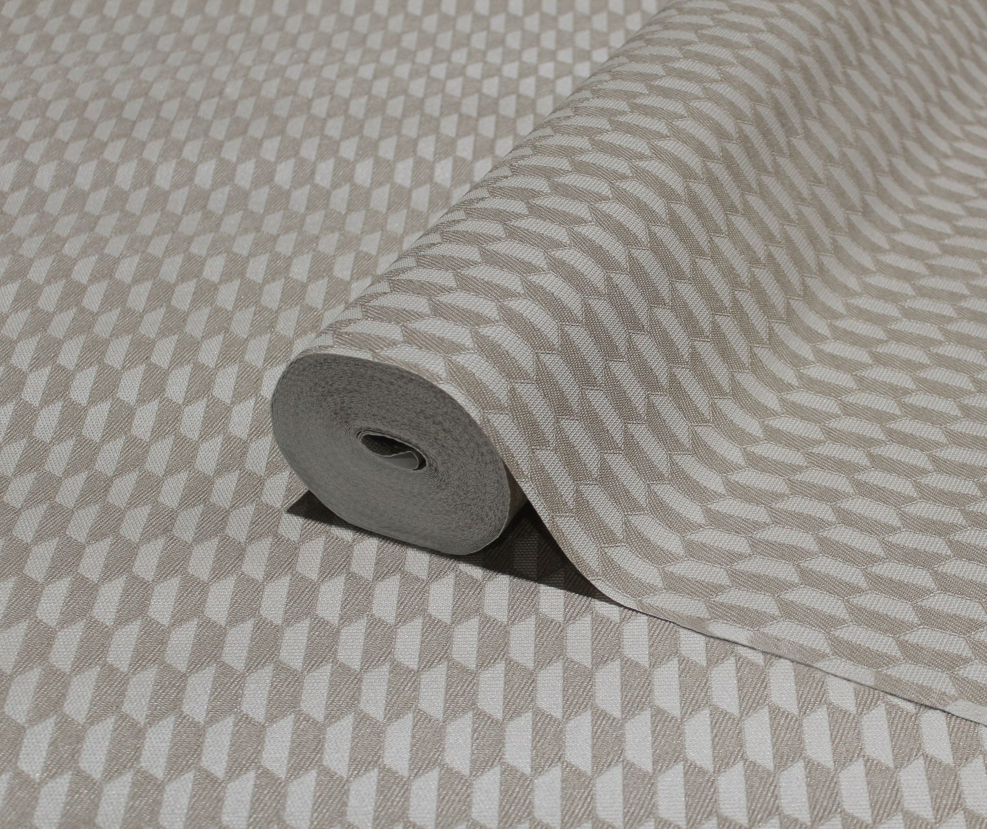 Omega Luxe Sand Luxe Motif Wallpaper by La Belle Maison