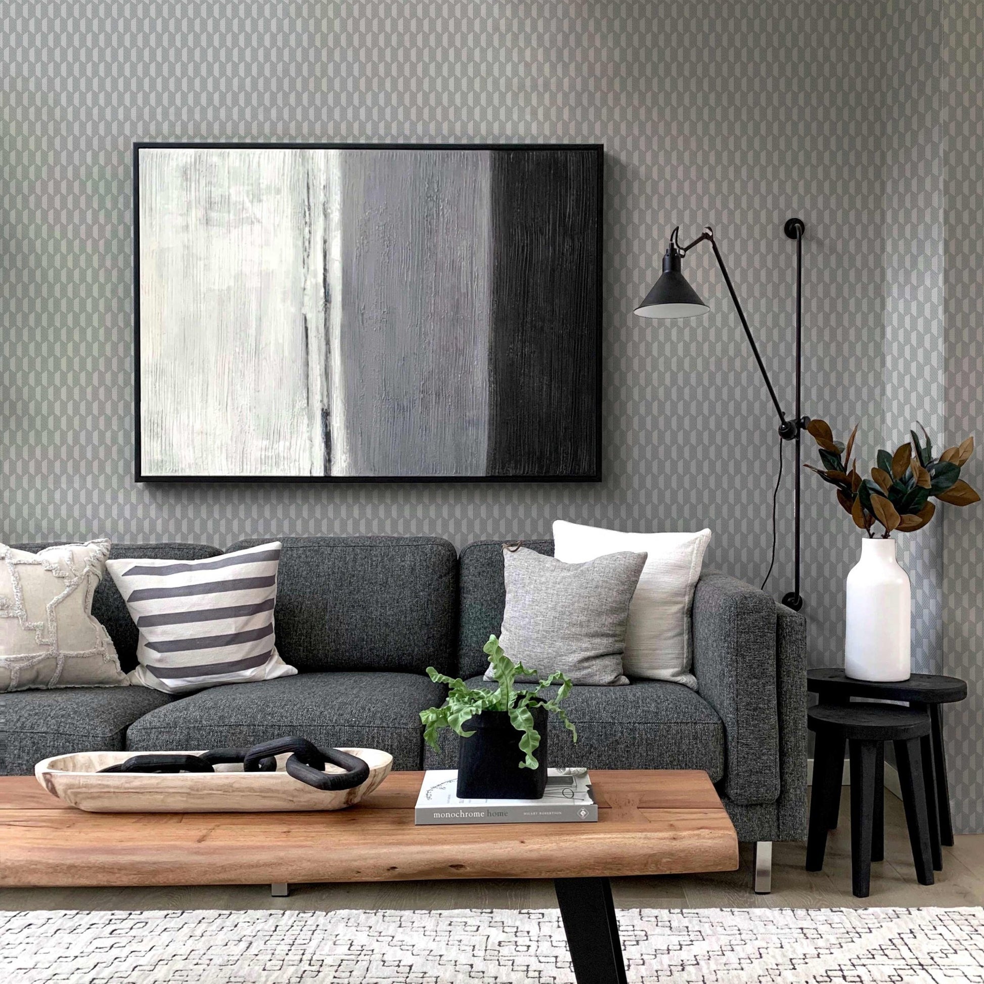 Omega Luxe 23208-4 room wallpaper by La Belle Maison