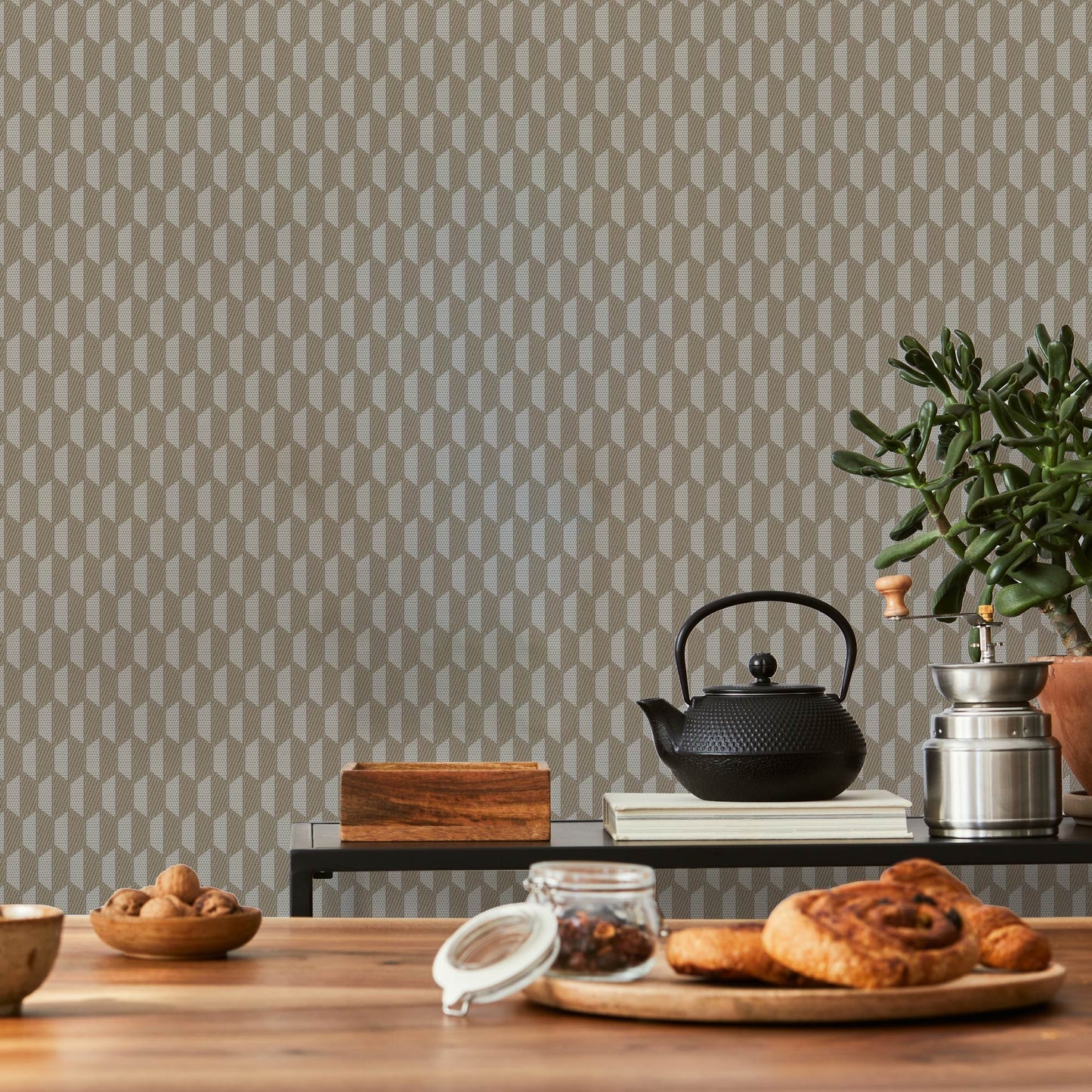 Omega Luxe 23208-5 room wallpaper by La Belle Maison