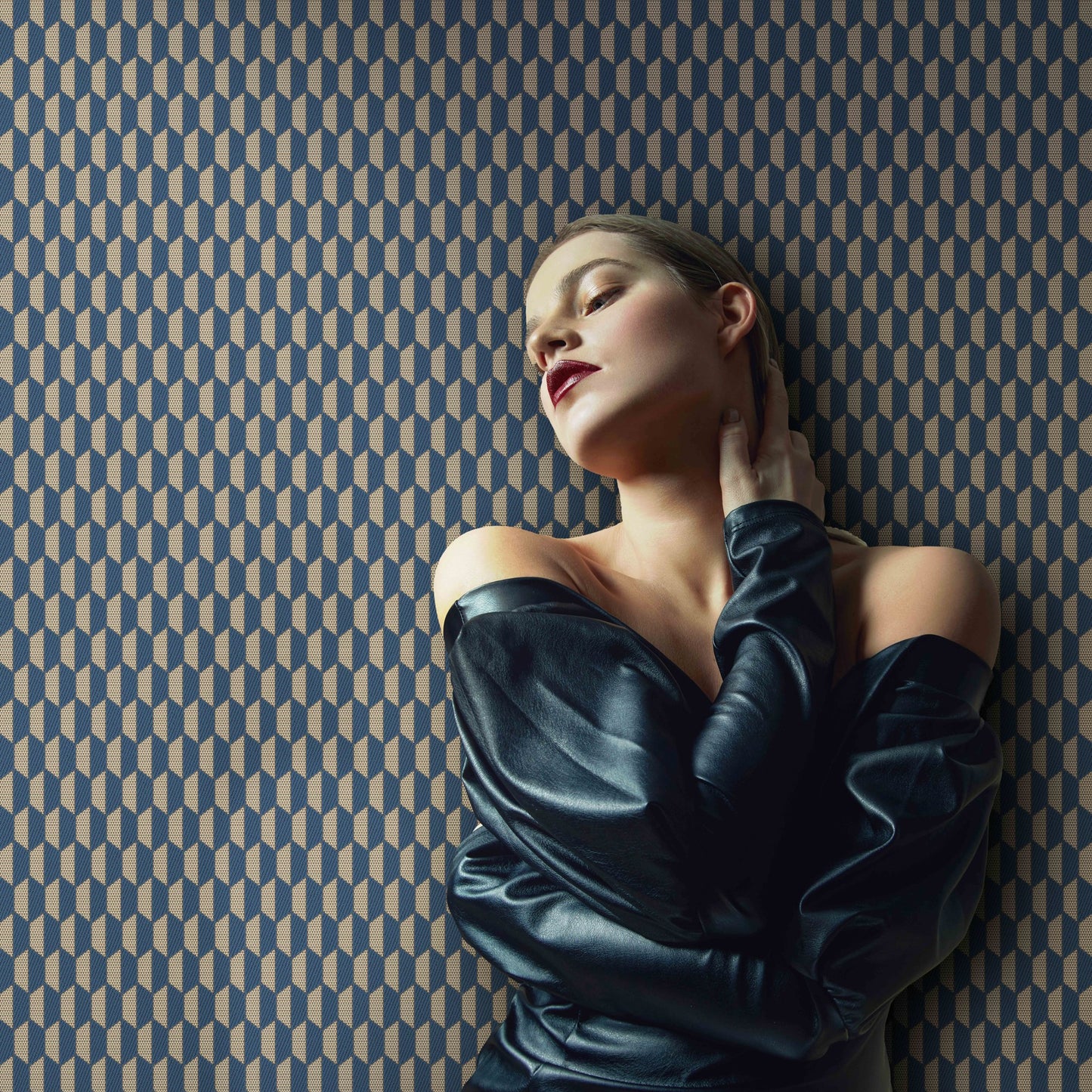 Omega Luxe 23208-6 room wallpaper by La Belle Maison