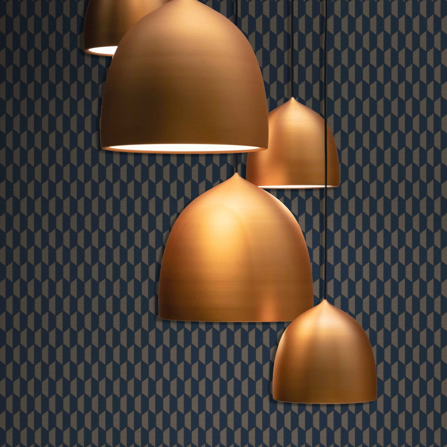 Omega Luxe 23208-6 room wallpaper by La Belle Maison