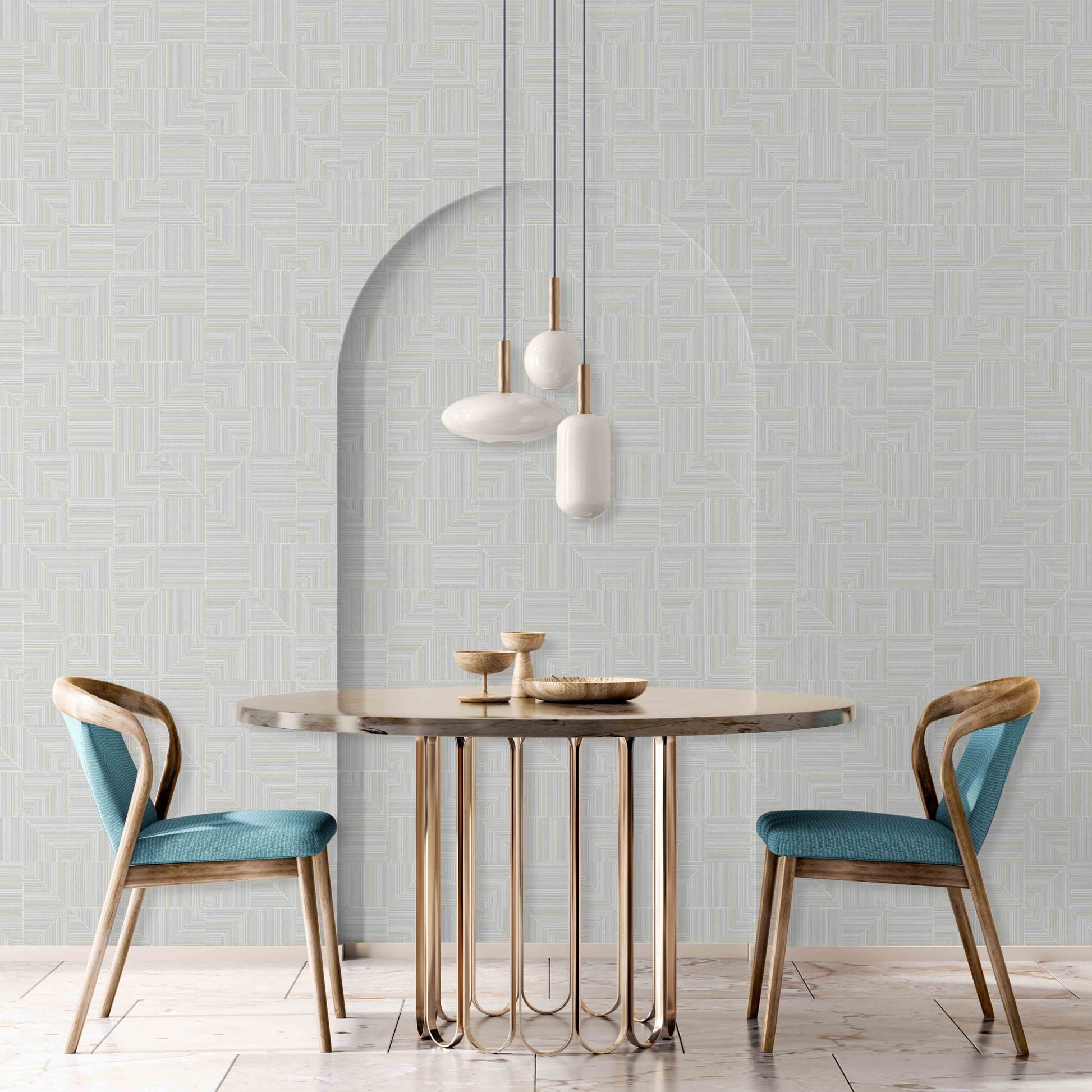 Omega Luxe 23209-1 room wallpaper by La Belle Maison