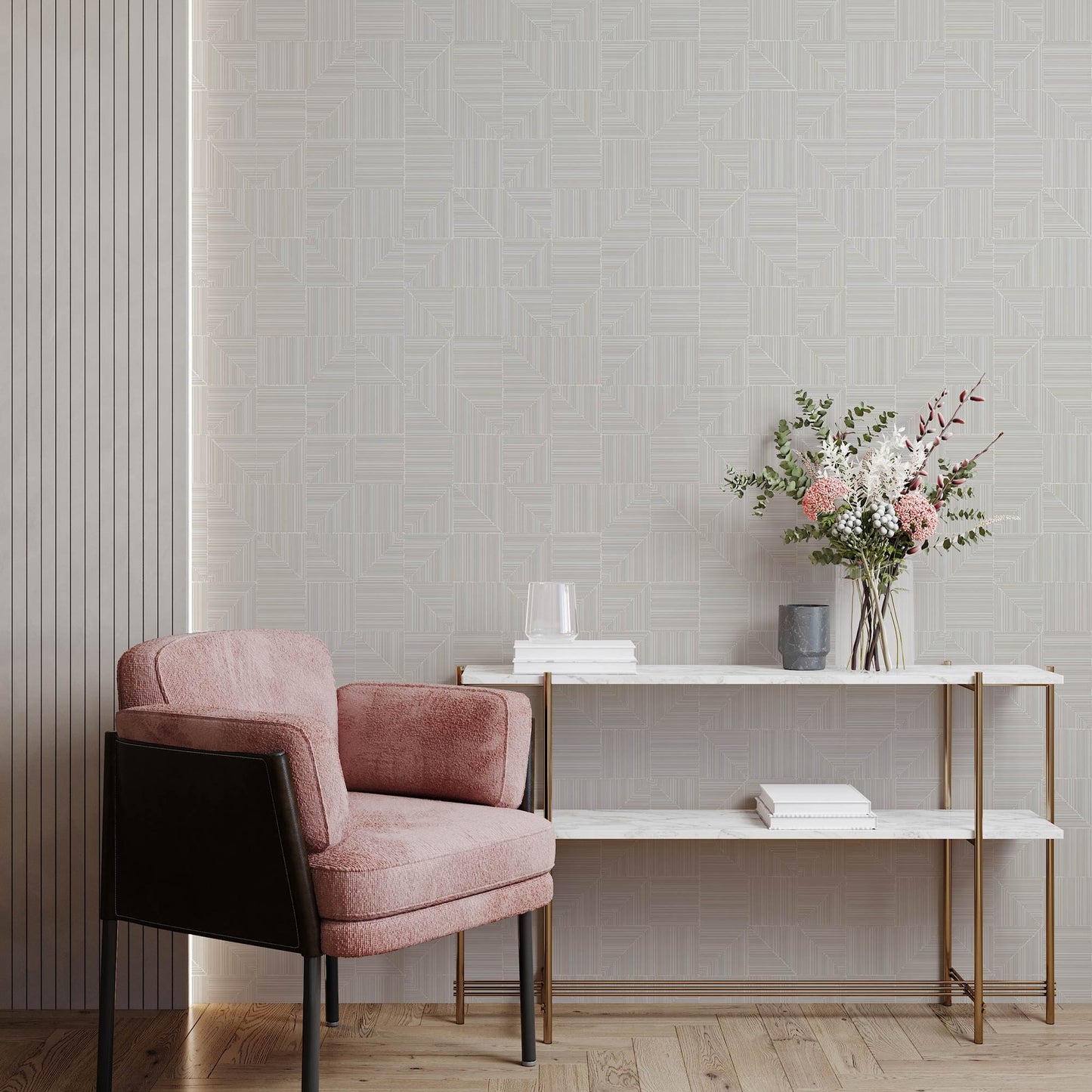 Omega Luxe 23209-1 room wallpaper by La Belle Maison