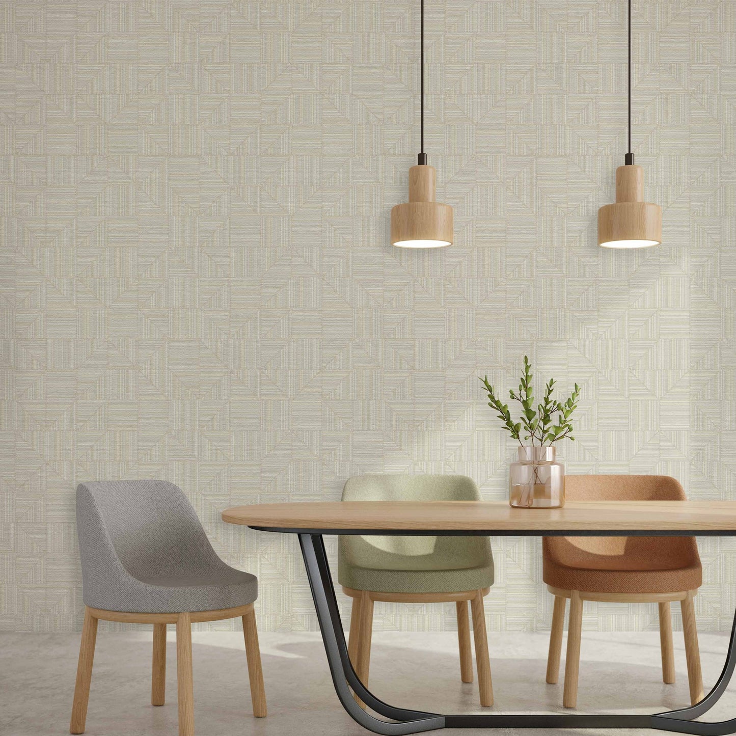 Omega Luxe 23209-2 room wallpaper by La Belle Maison