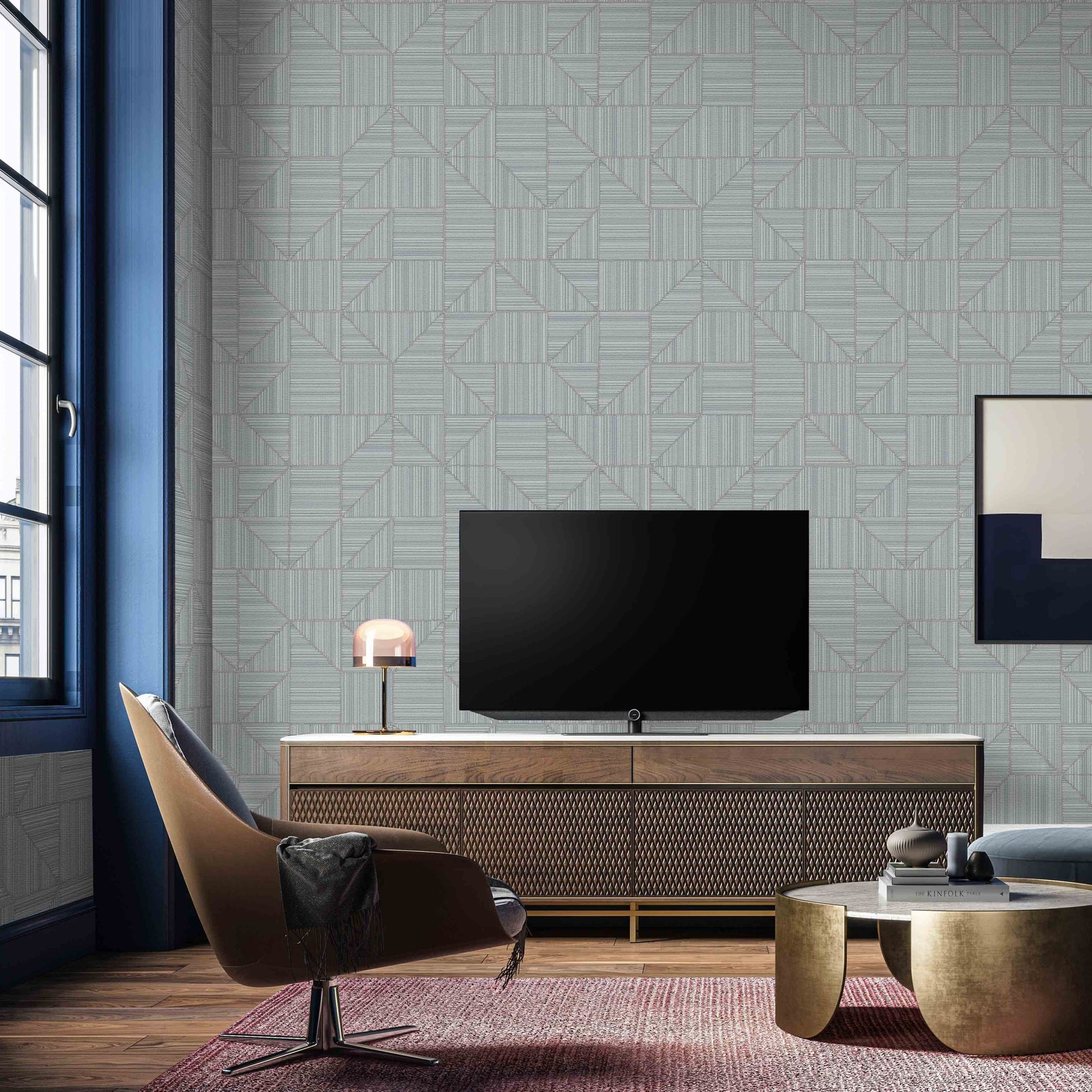 Omega Luxe 23209-5 room wallpaper by La Belle Maison