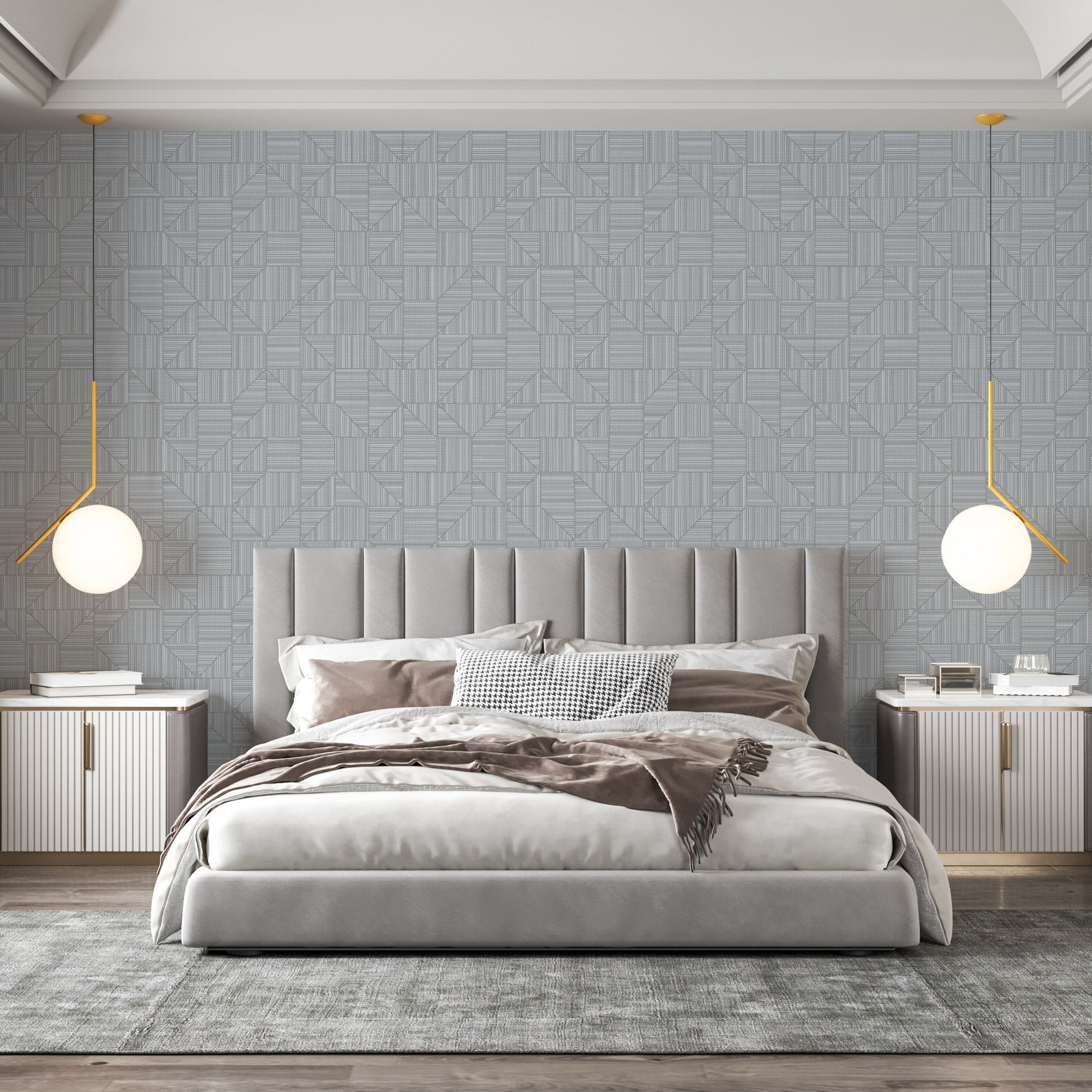 Omega Luxe 23209-5 room wallpaper by La Belle Maison
