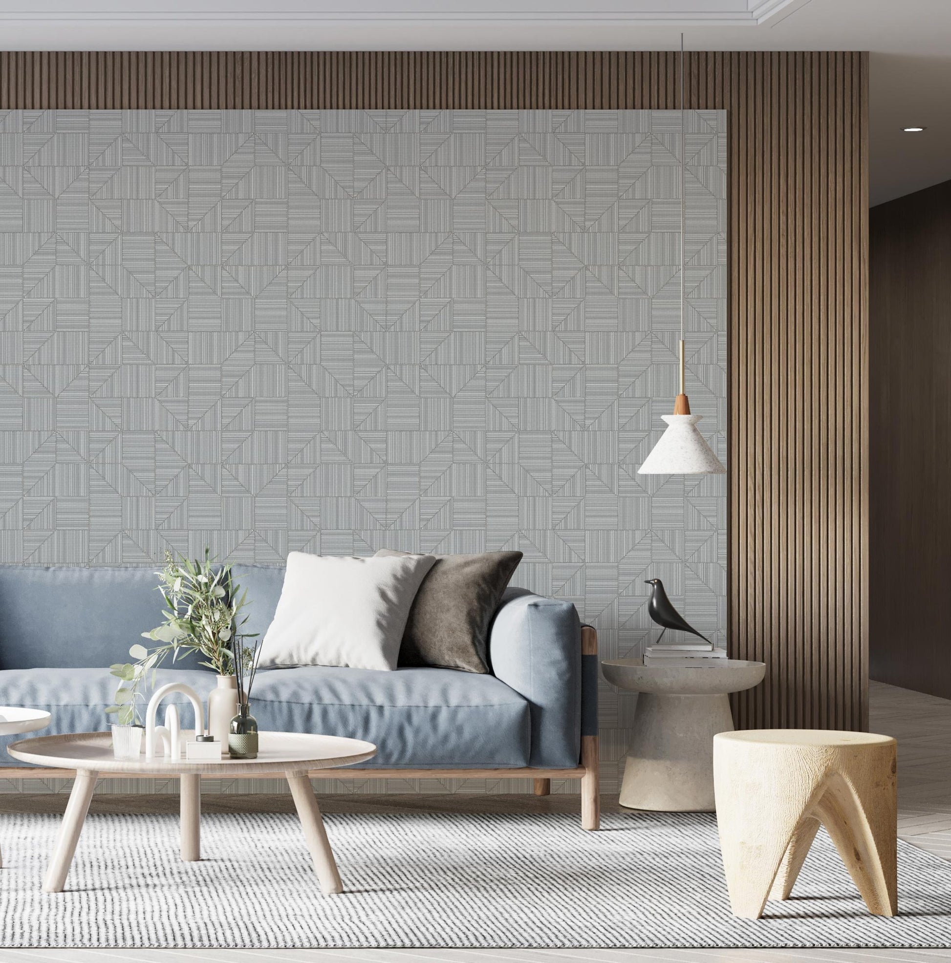 Omega Luxe 23209-5 room wallpaper by La Belle Maison