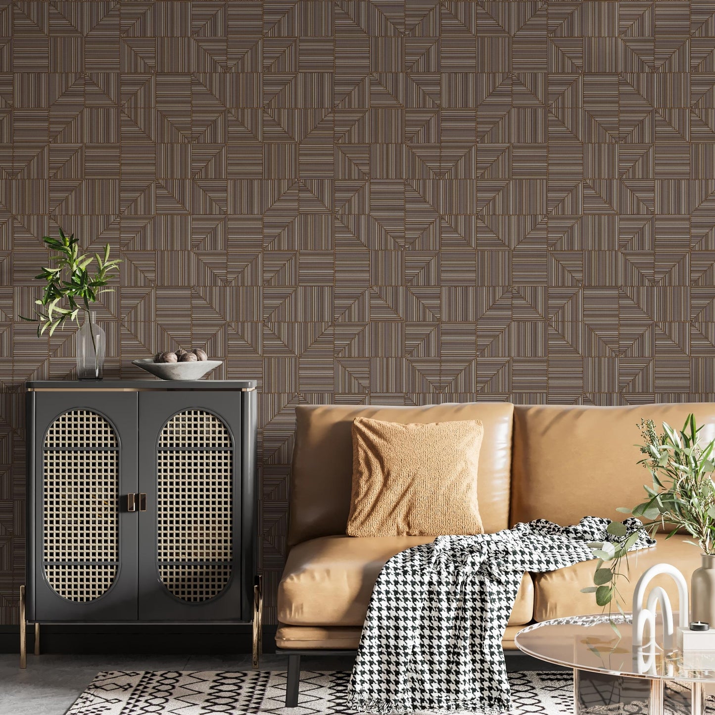 Omega Luxe 23209-6 room wallpaper by La Belle Maison