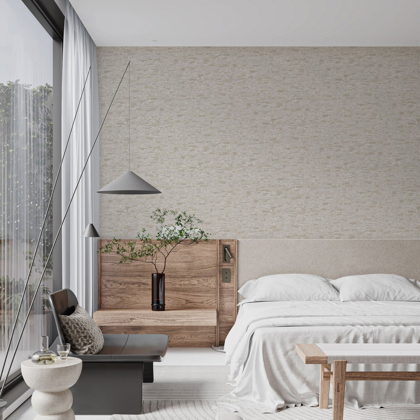 Omega Luxe 23210-2 room wallpaper by La Belle Maison