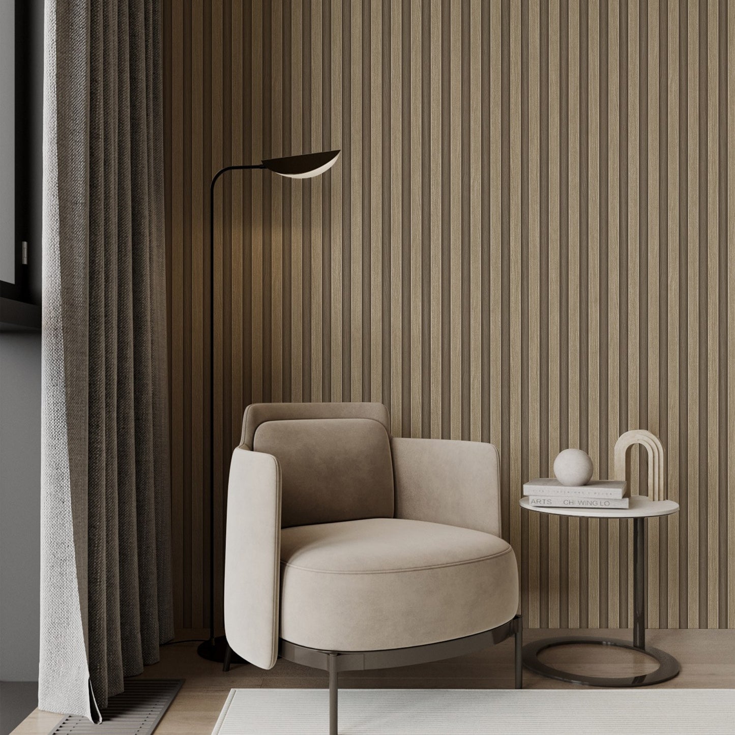 Omega Luxe 23211-1 room wallpaper by La Belle Maison