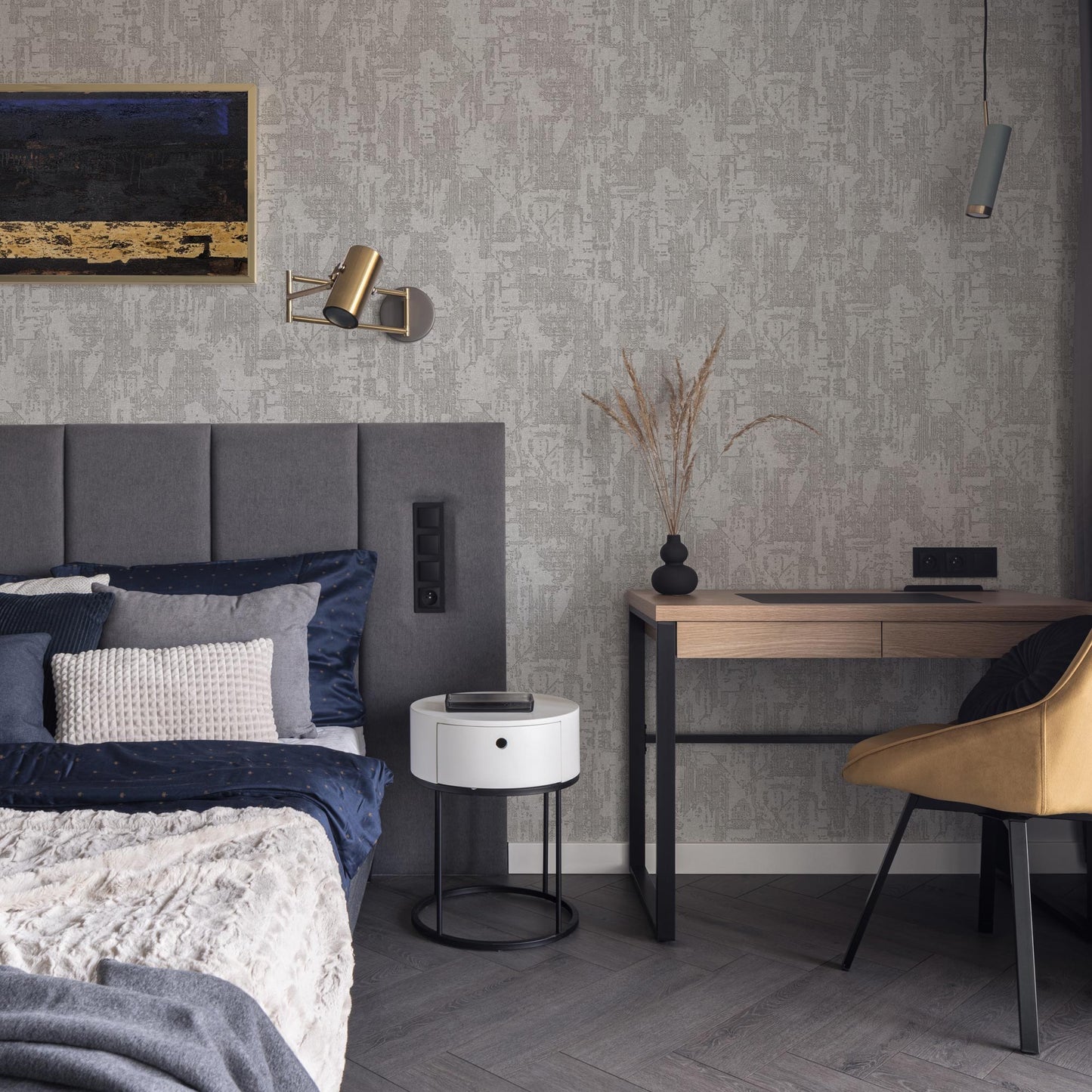 Omega Luxe 23212-3 room wallpaper by La Belle Maison