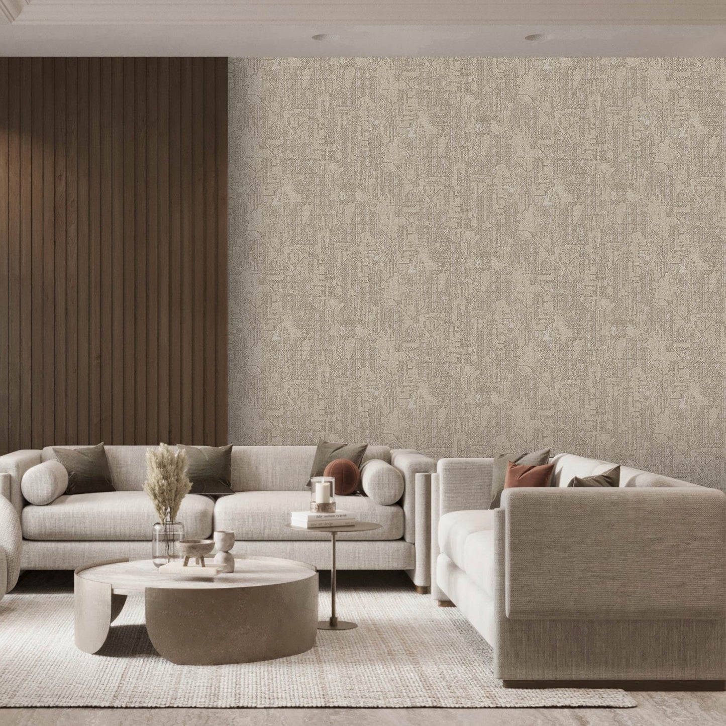 Omega Luxe 23212-4 room wallpaper by La Belle Maison