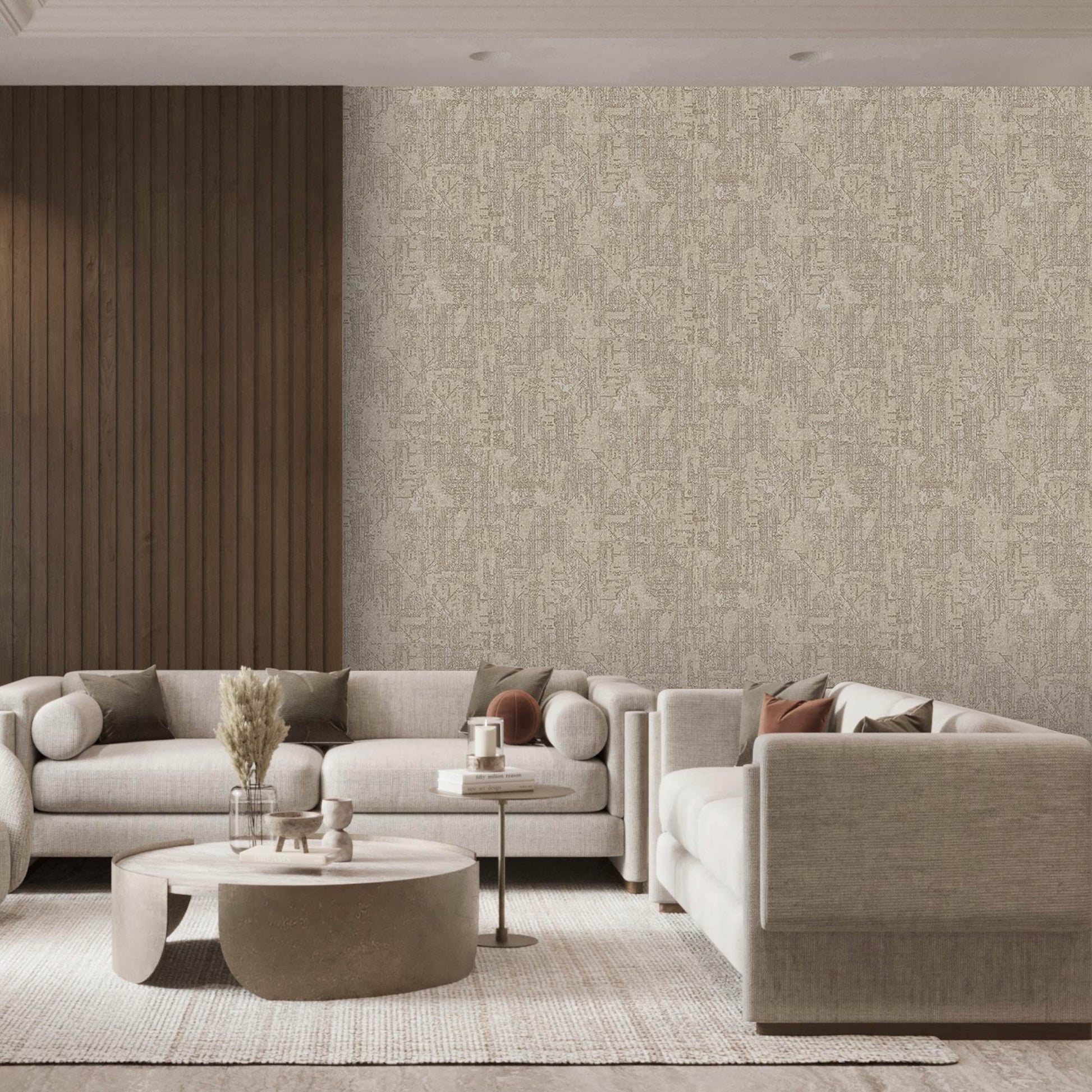 Omega Luxe 23212-4 room wallpaper by La Belle Maison
