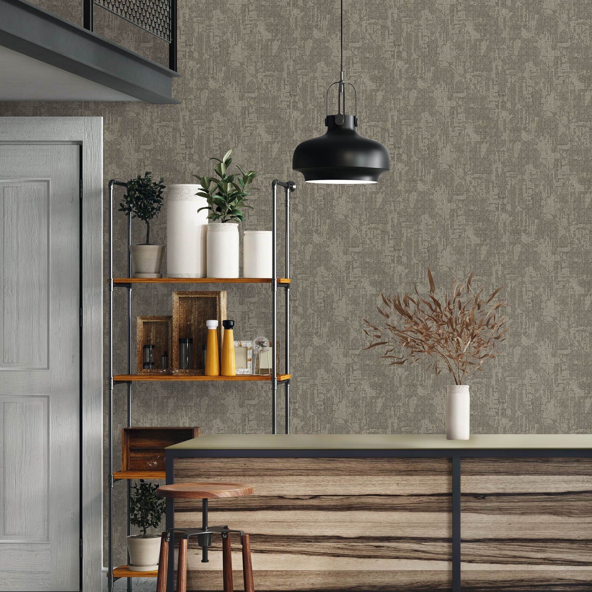 Omega Luxe 23212-5 room wallpaper by La Belle Maison