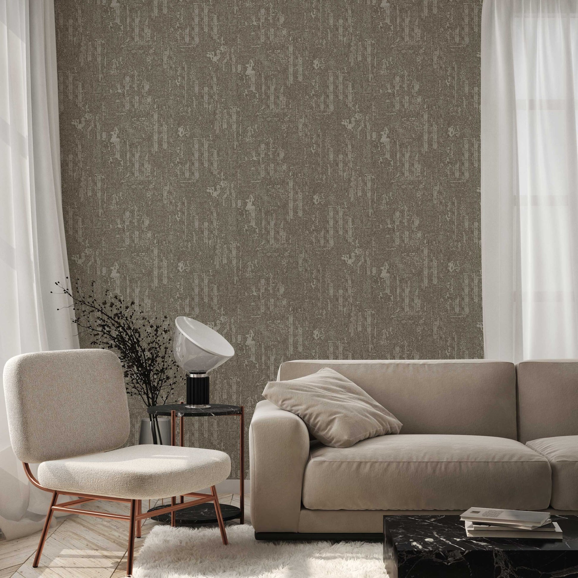 Omega Luxe 23212-5 room wallpaper by La Belle Maison