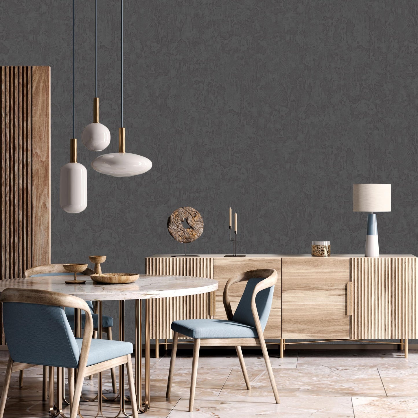 Omega Luxe 23213-5 room wallpaper by La Belle Maison