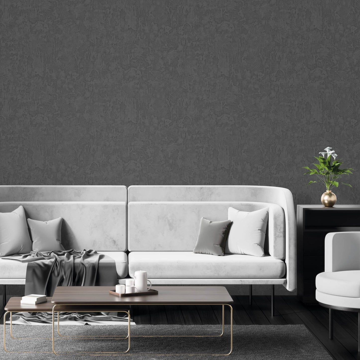 Omega Luxe 23213-6 room wallpaper by La Belle Maison