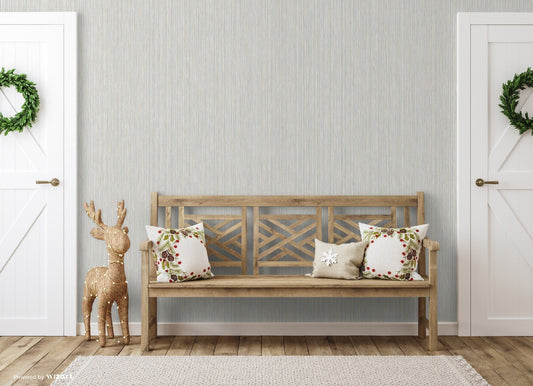 Rococo Maison Shell Vintage Pattern Wallpaper by La Belle Maison