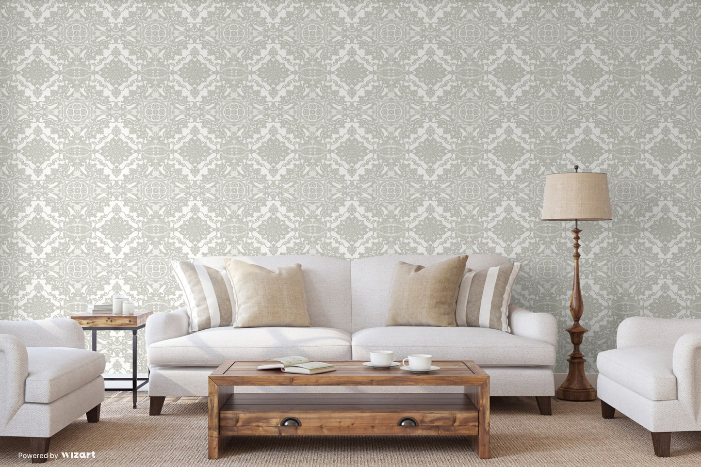Rococo Maison 1301-1 room wallpaper by La Belle Maison