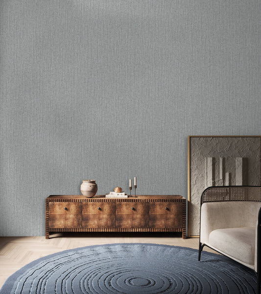 Rococo Maison Silver Taupe Decorative Heritage Wallpaper by La Belle Maison