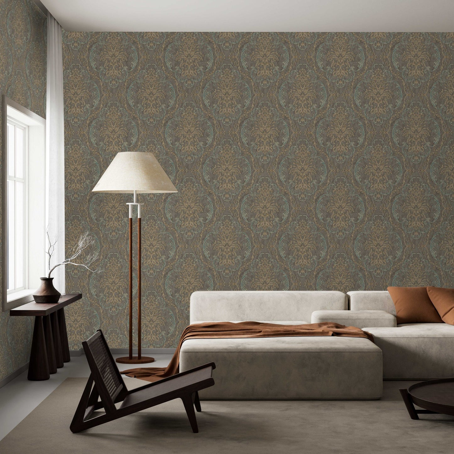 Rococo Maison 1312-3 room wallpaper by La Belle Maison