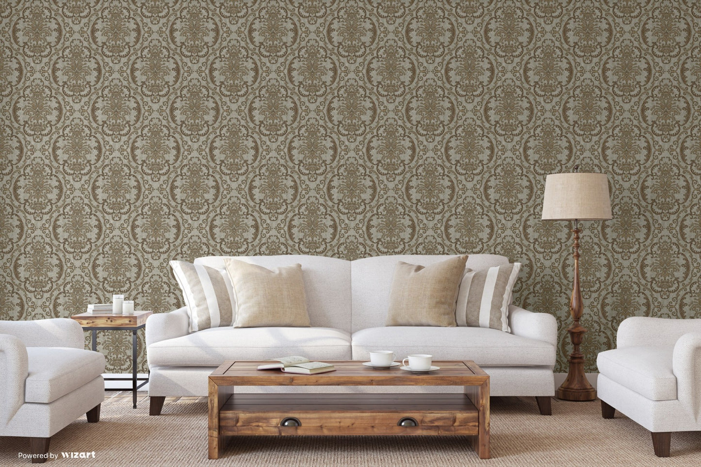 Rococo Maison 1312-5 room wallpaper by La Belle Maison
