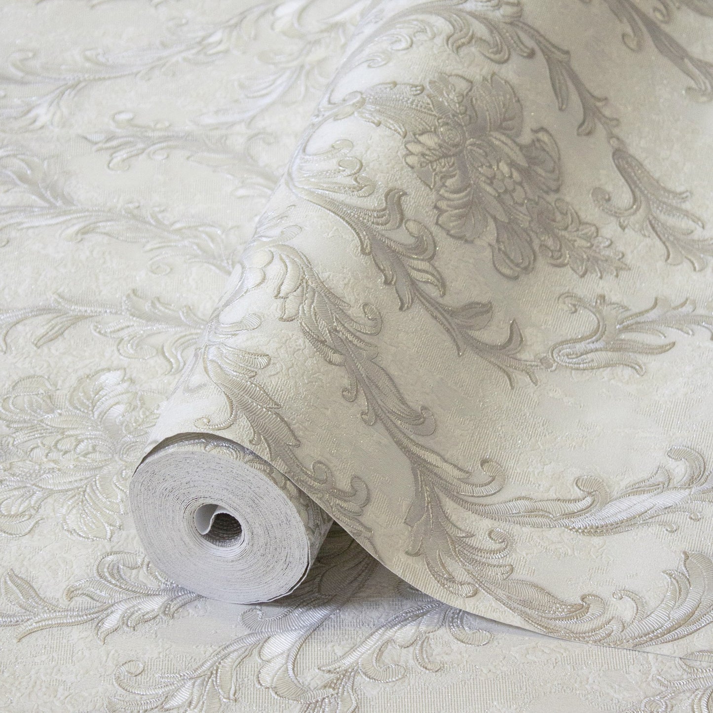 Rococo Maison Dove Classic Ornamental Wallpaper by La Belle Maison