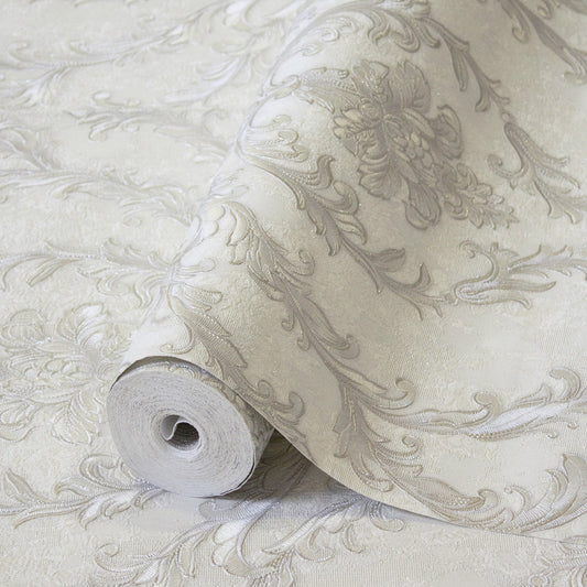 Rococo Maison Dove Classic Ornamental Wallpaper by La Belle Maison