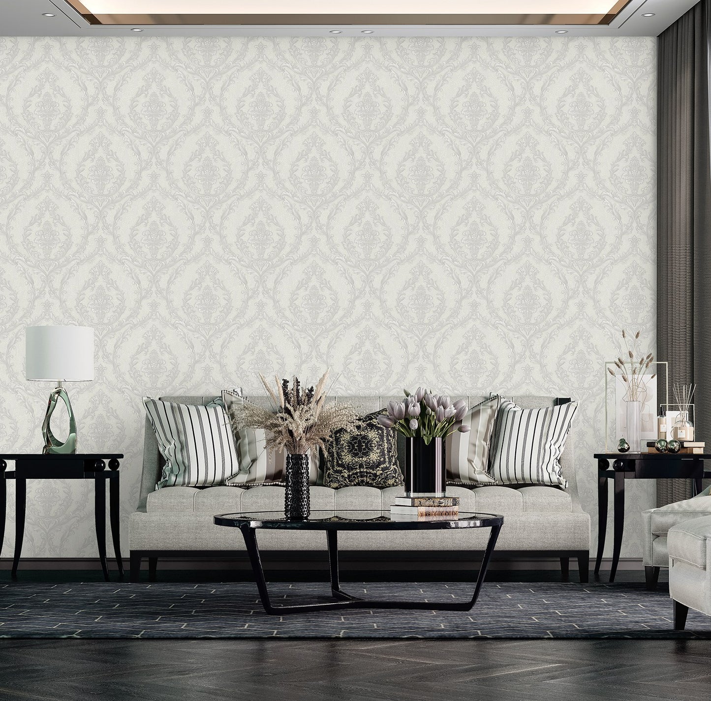 Rococo Maison 1401-3 room wallpaper by La Belle Maison