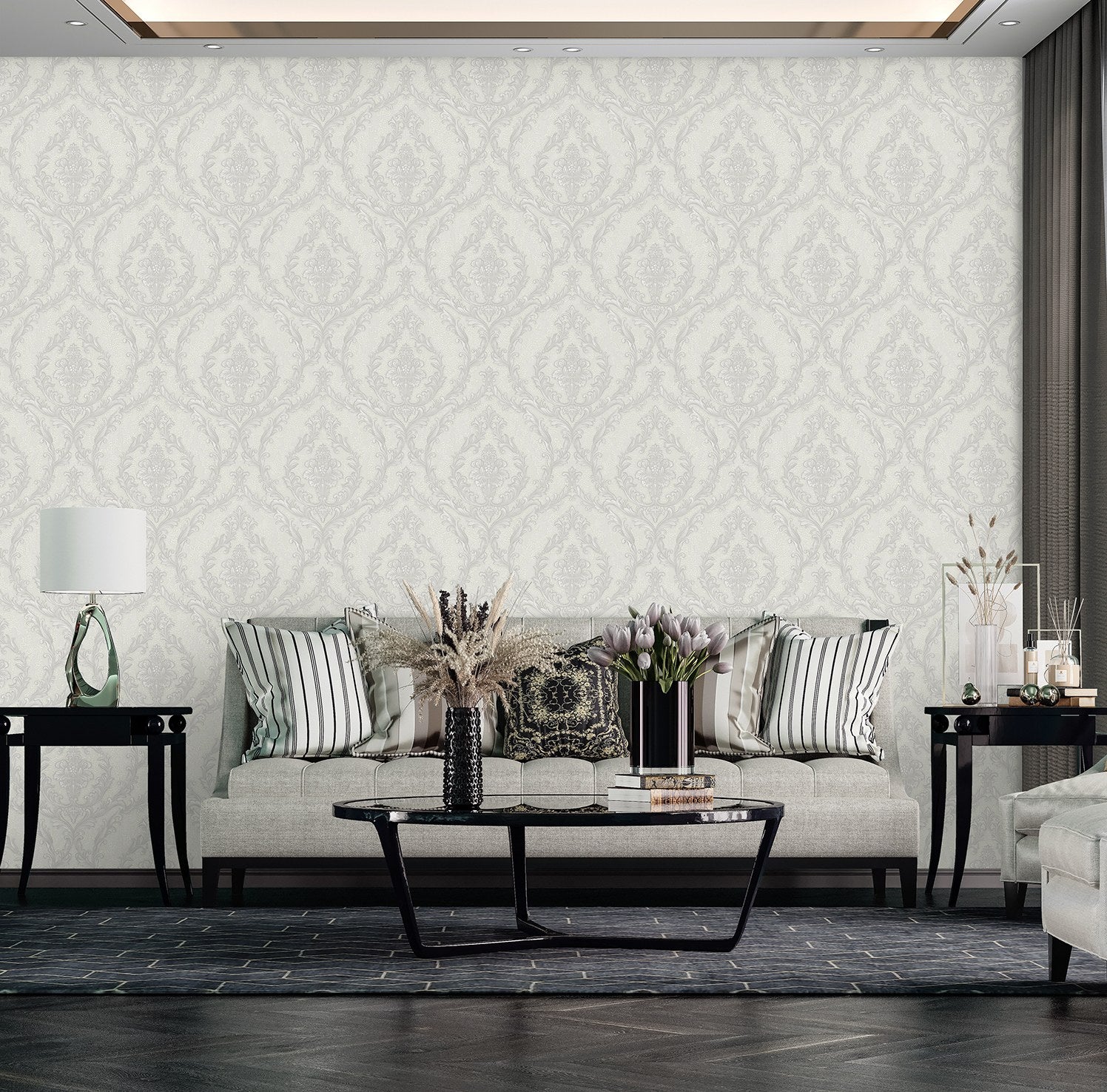 Rococo Maison 1401-3 room wallpaper by La Belle Maison