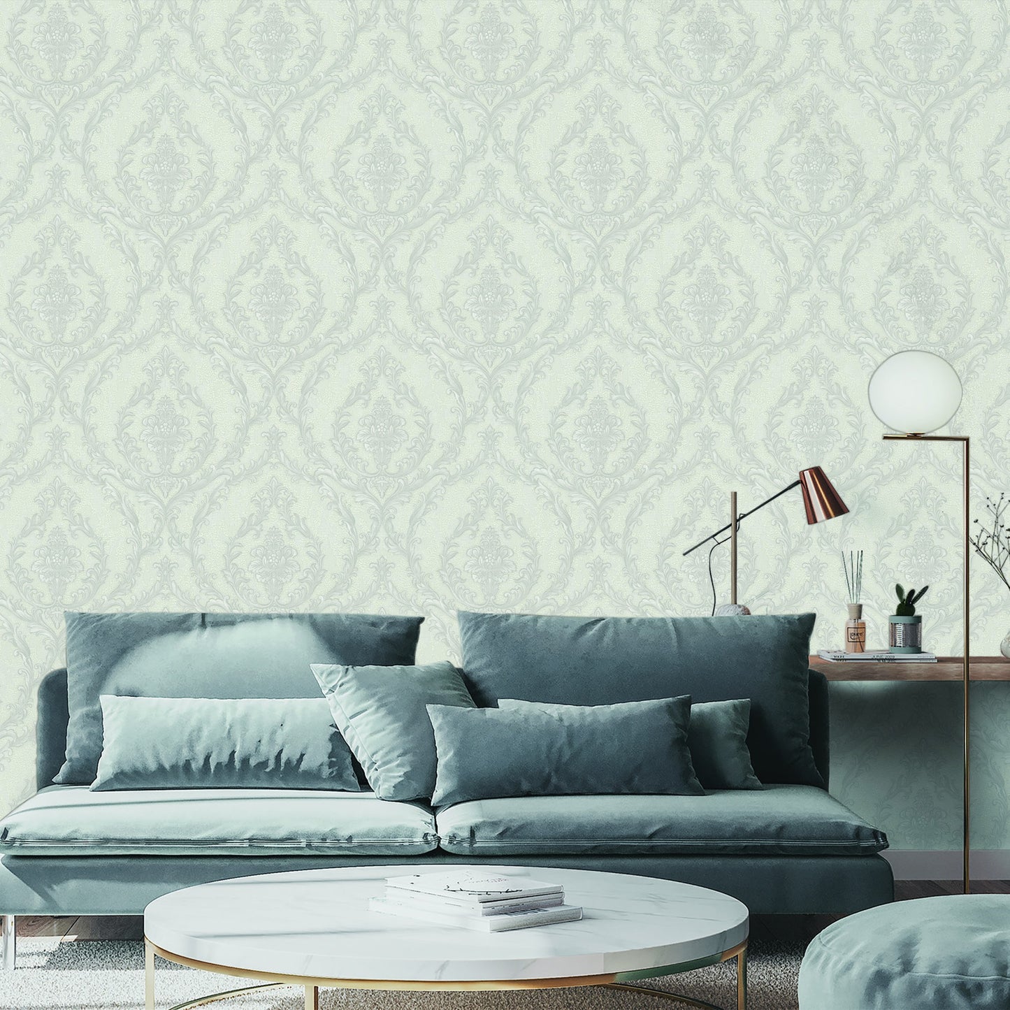 Rococo Maison 1401-3 room wallpaper by La Belle Maison