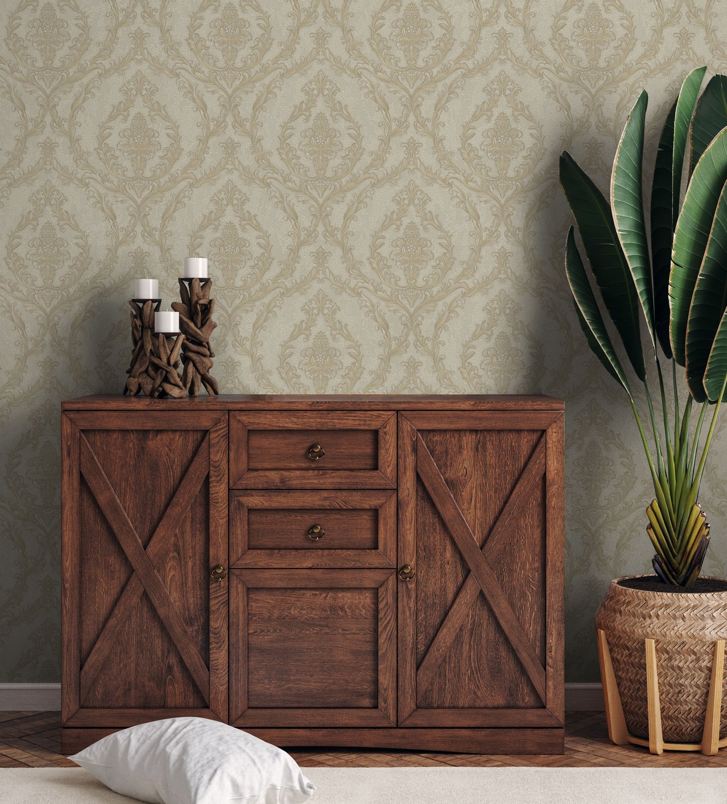 Rococo Maison 1401-4 room wallpaper by La Belle Maison