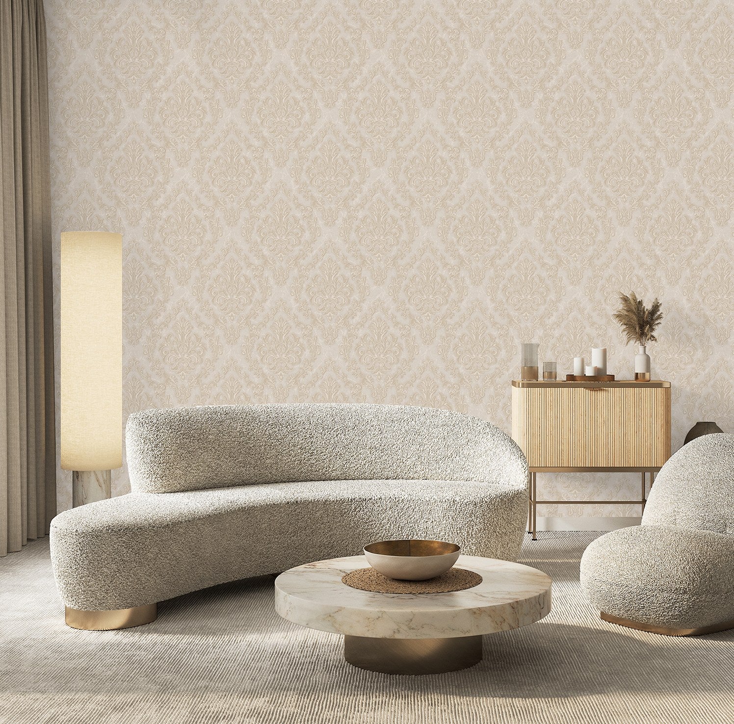 Rococo Maison 1405-3 room wallpaper by La Belle Maison