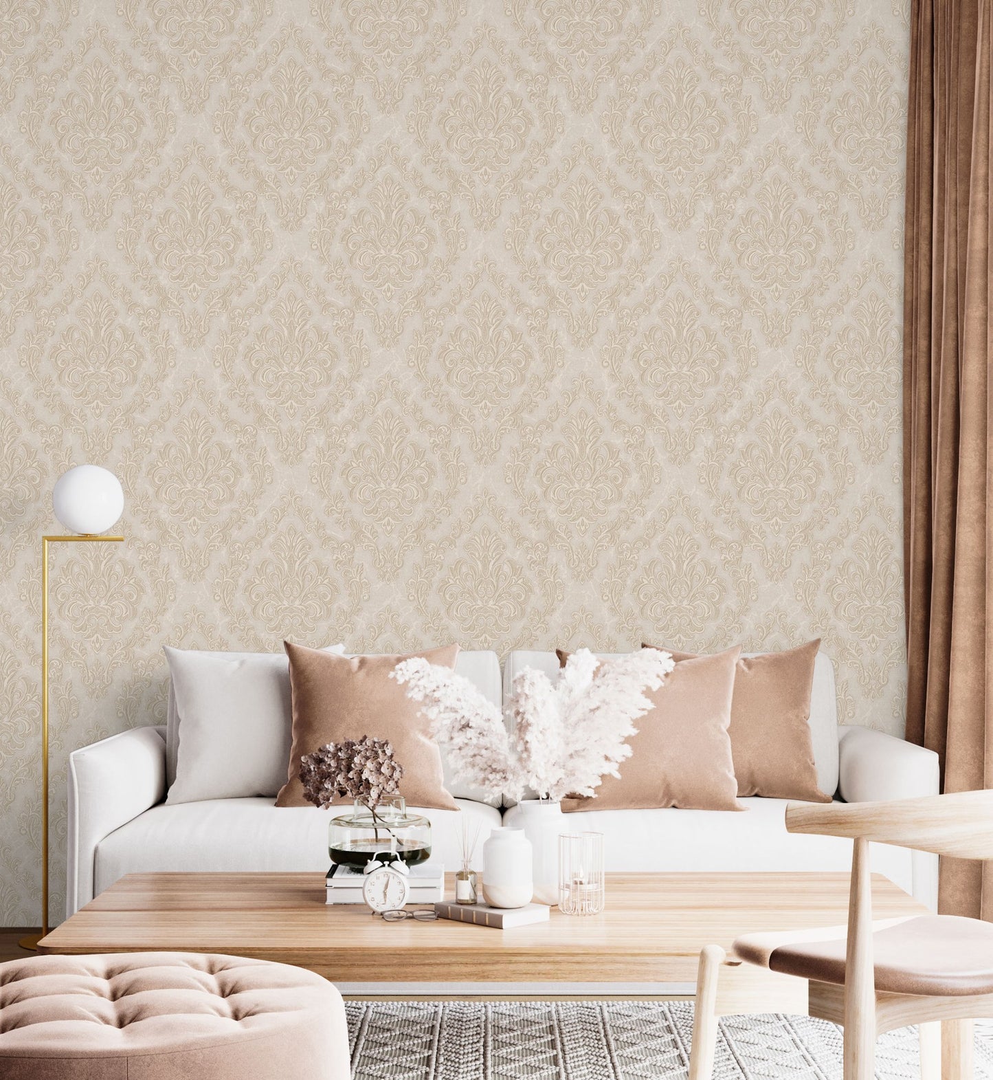 Rococo Maison 1405-3 room wallpaper by La Belle Maison