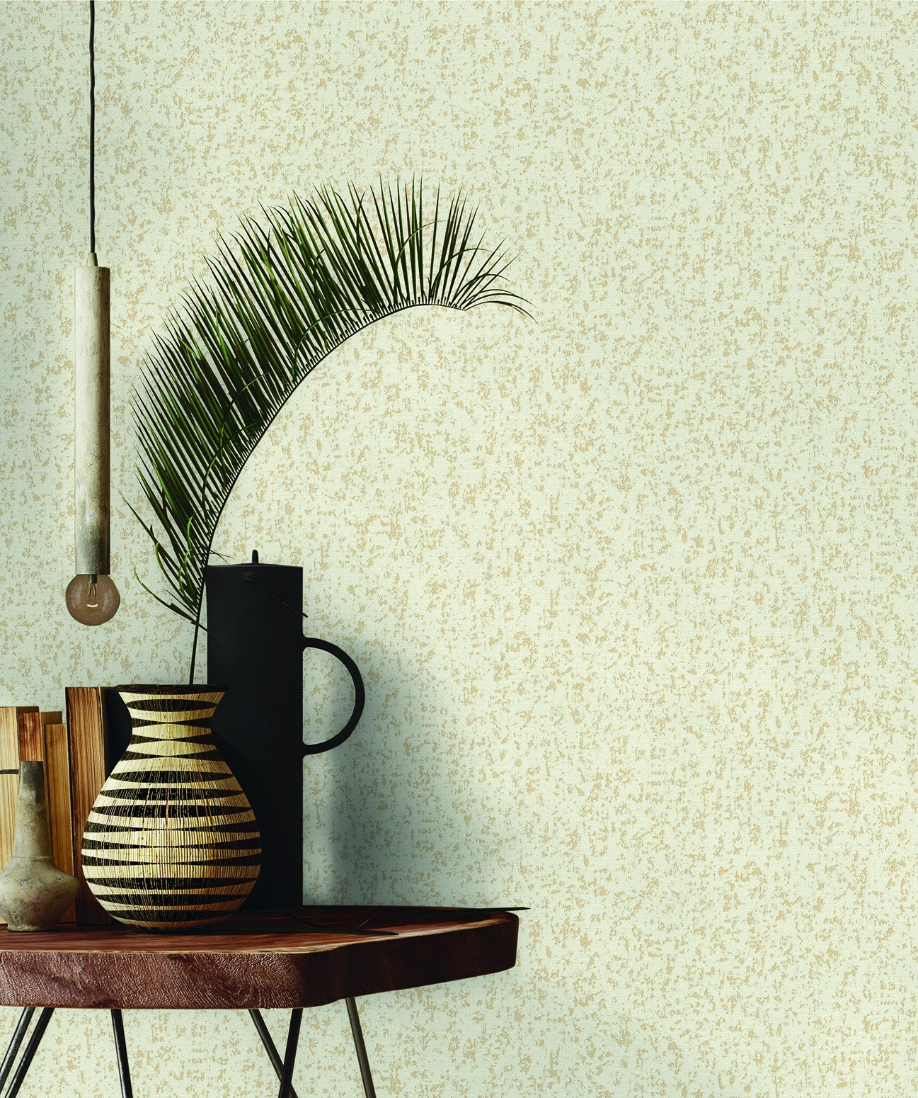 Rococo Maison Almond Soft Rococo Wallpaper by La Belle Maison
