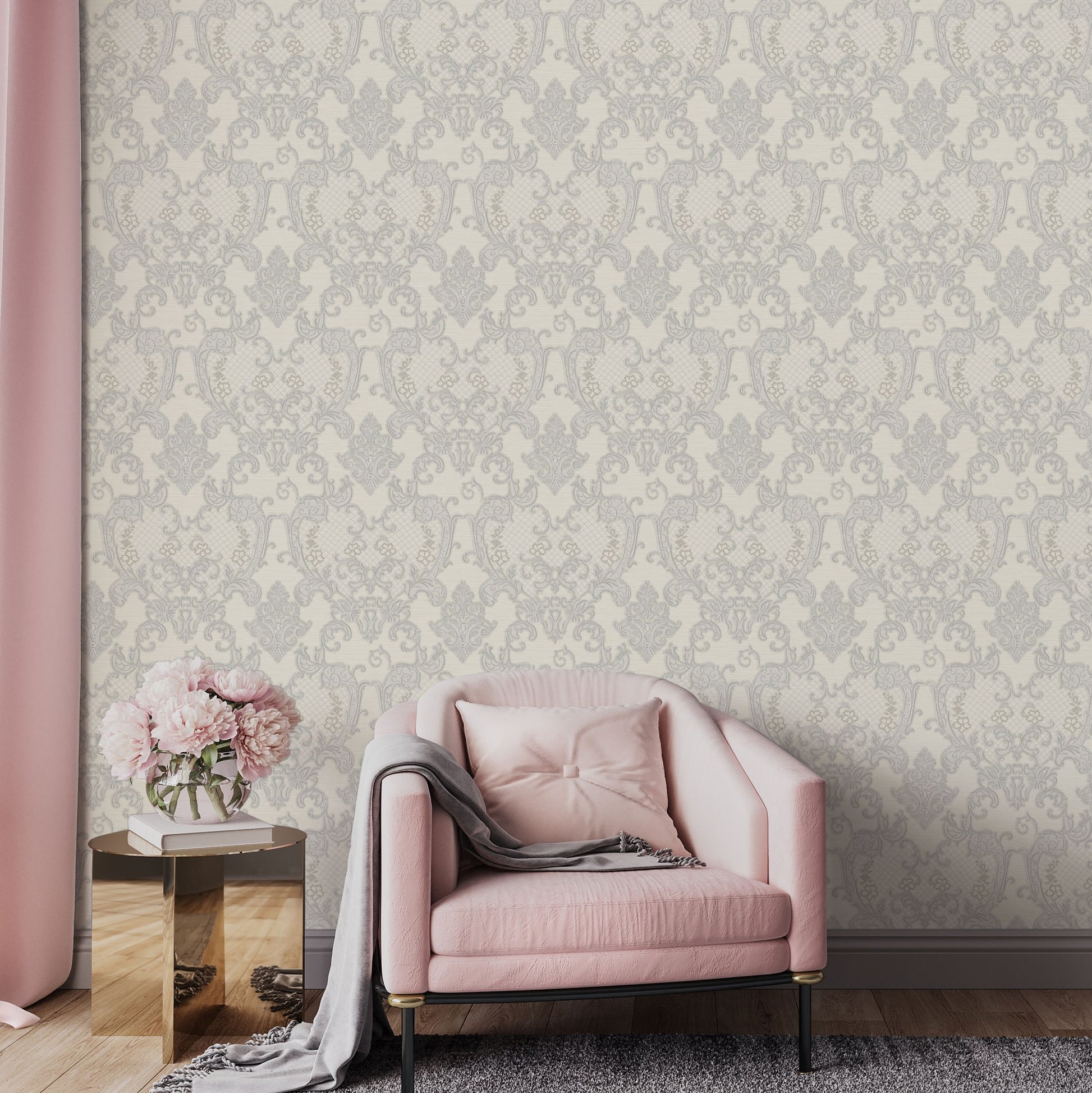 Rococo Maison 1411-3 room wallpaper by La Belle Maison