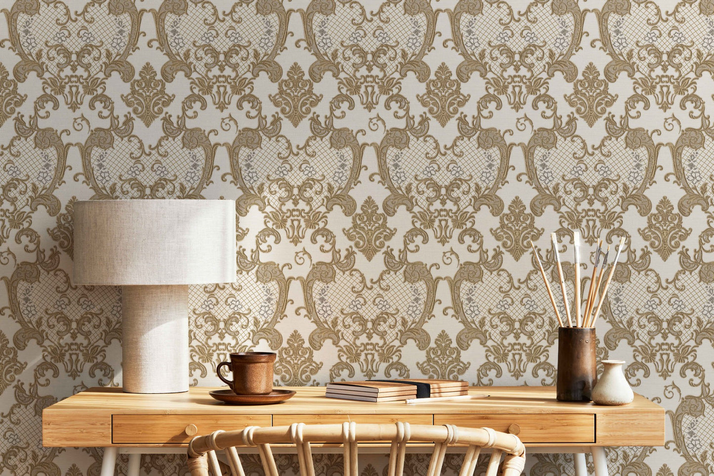 Rococo Maison 1411-5 room wallpaper by La Belle Maison