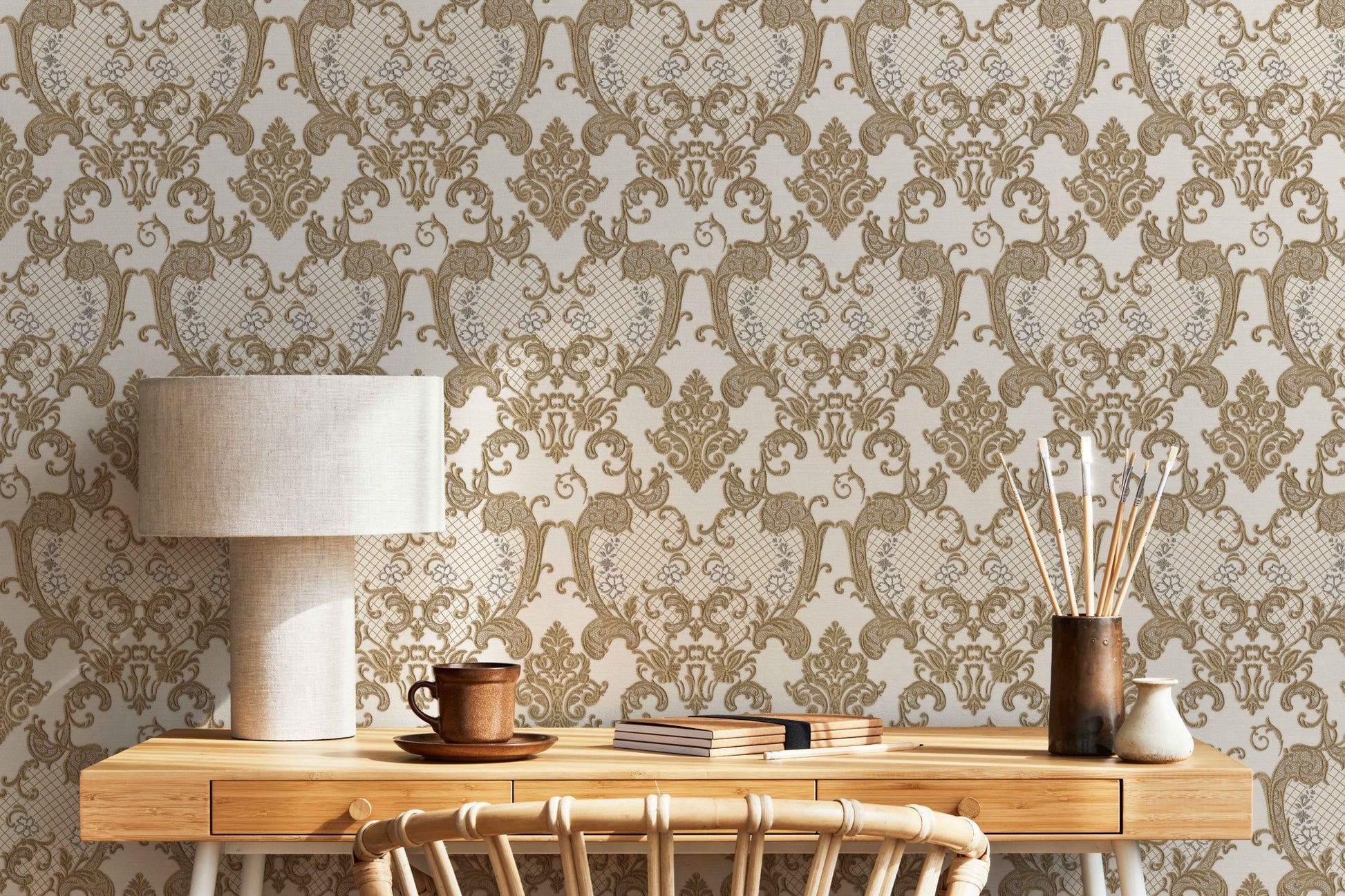 Rococo Maison 1411-5 room wallpaper by La Belle Maison