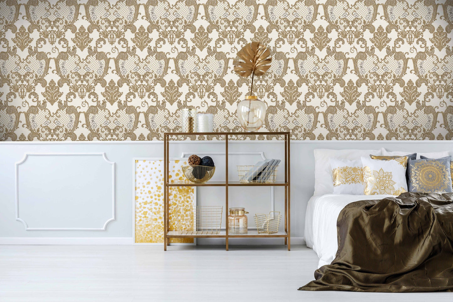 Rococo Maison 1411-5 room wallpaper by La Belle Maison