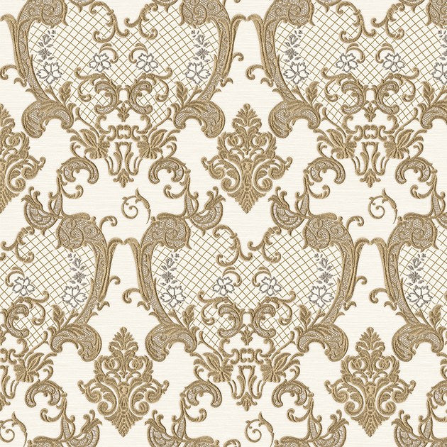 Rococo Maison 1411-5 texture wallpaper by La Belle Maison