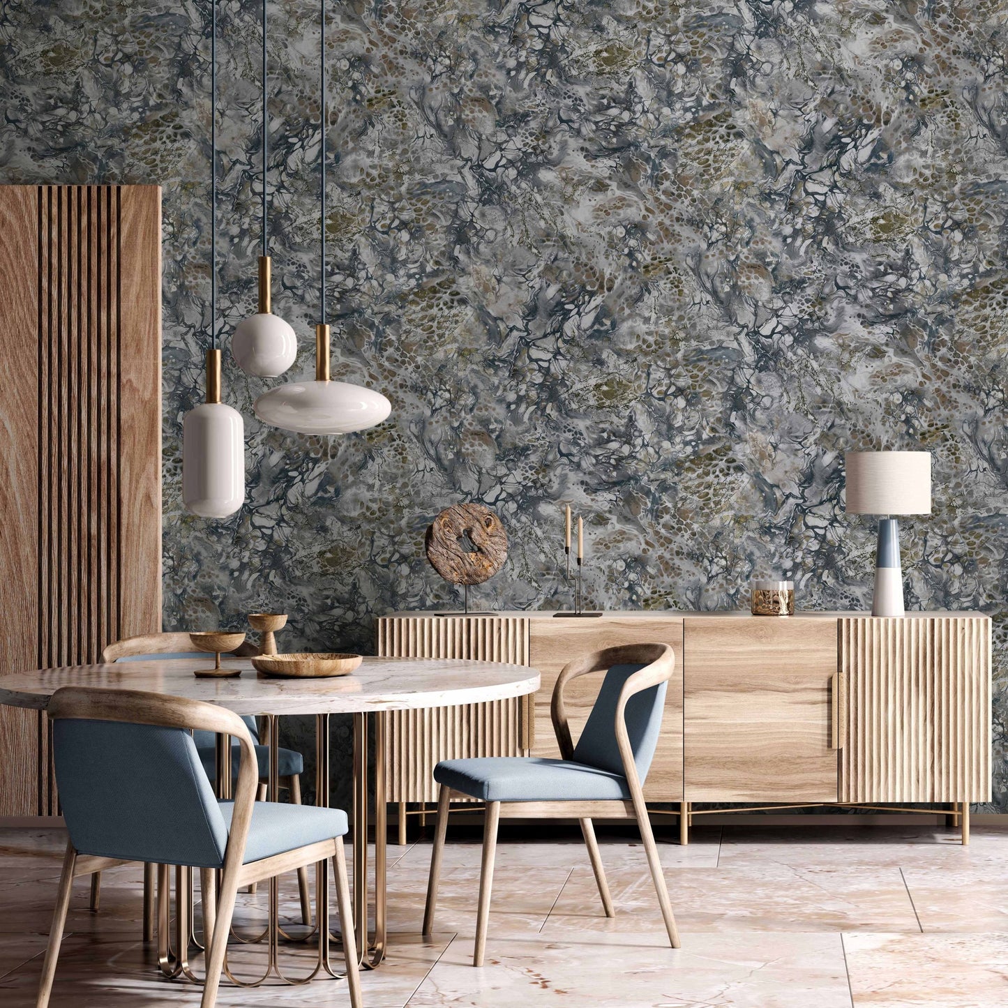 Roka Living 23101-5 room wallpaper by La Belle Maison