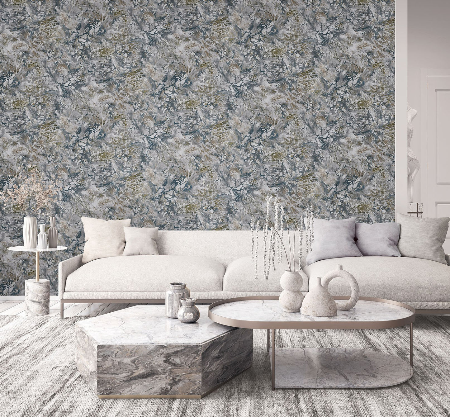 Roka Living 23101-5 room wallpaper by La Belle Maison