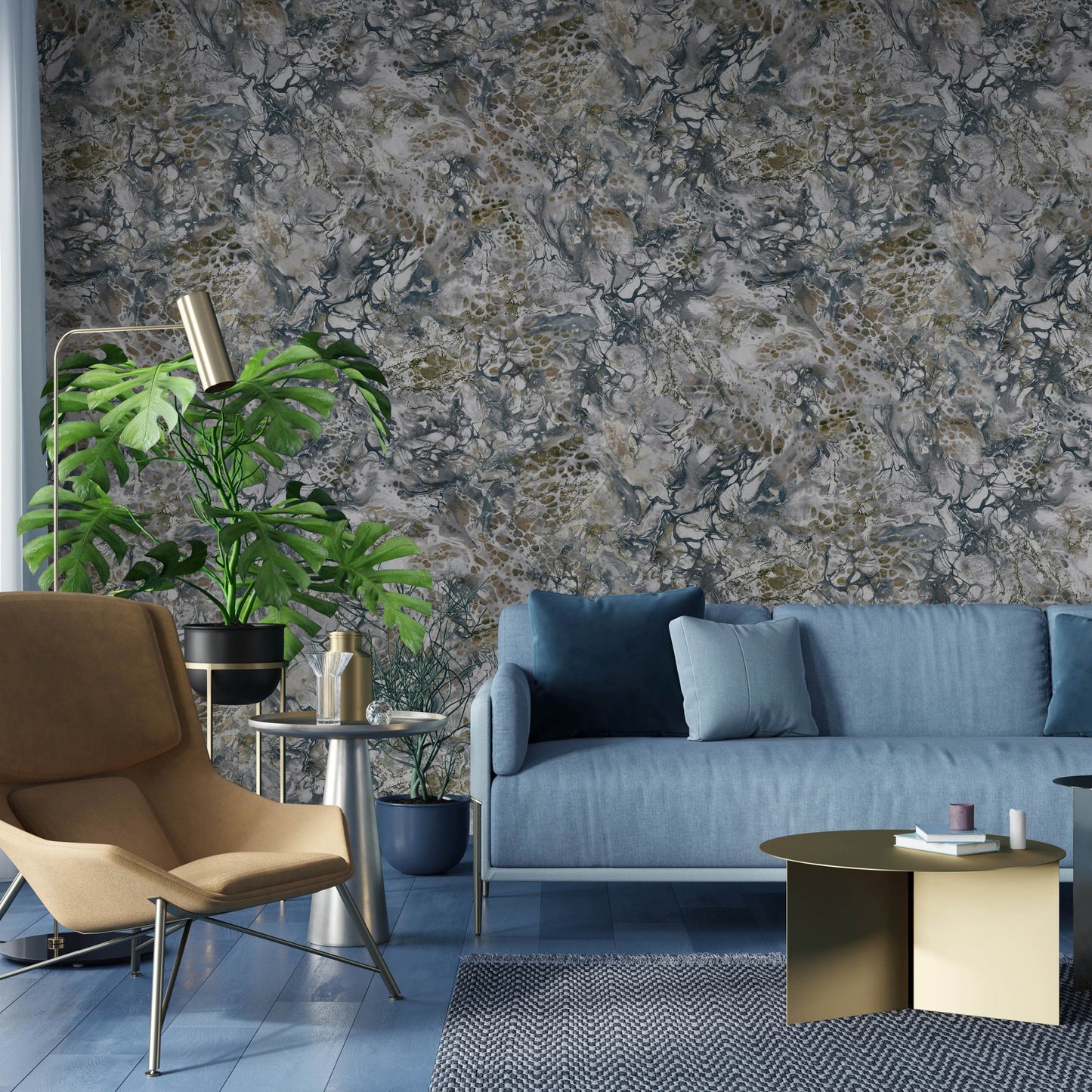 Roka Living 23101-5 room wallpaper by La Belle Maison