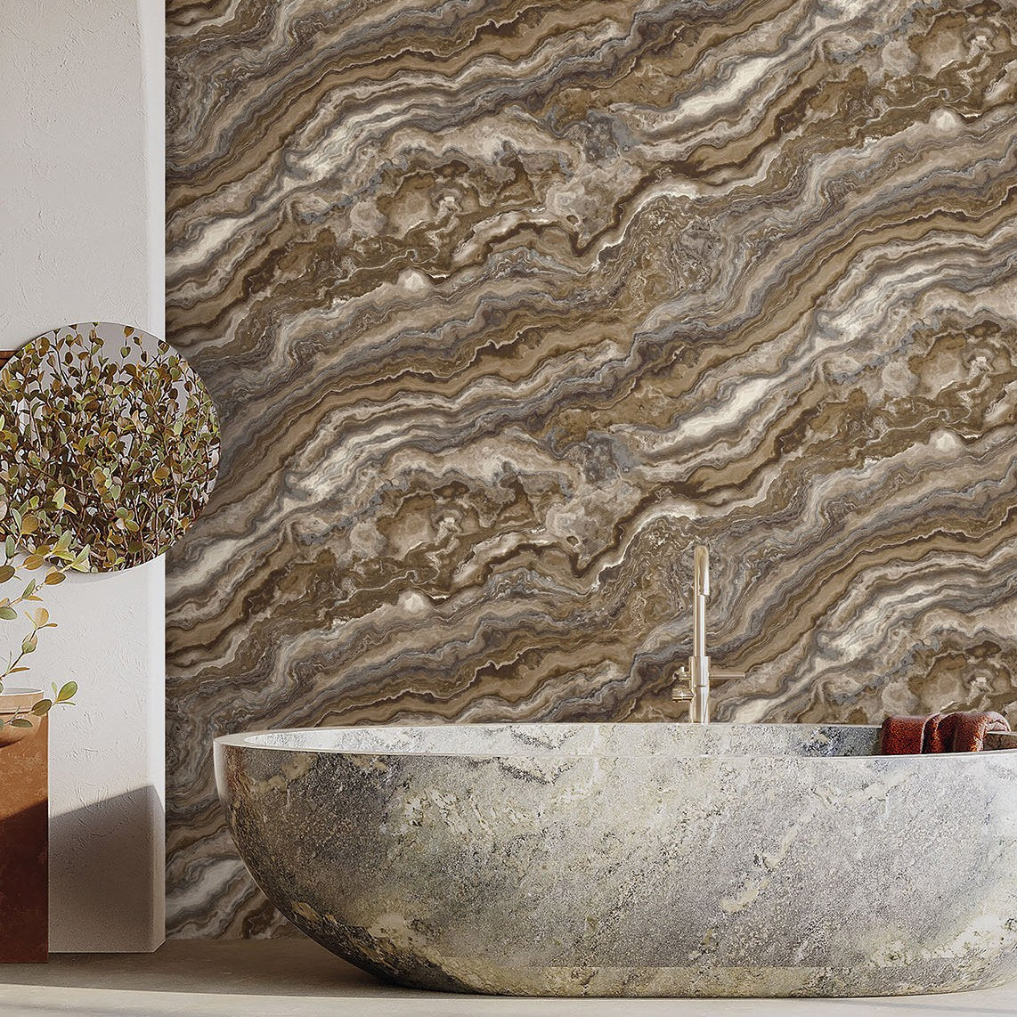 Roka Living 23102-5 room wallpaper by La Belle Maison