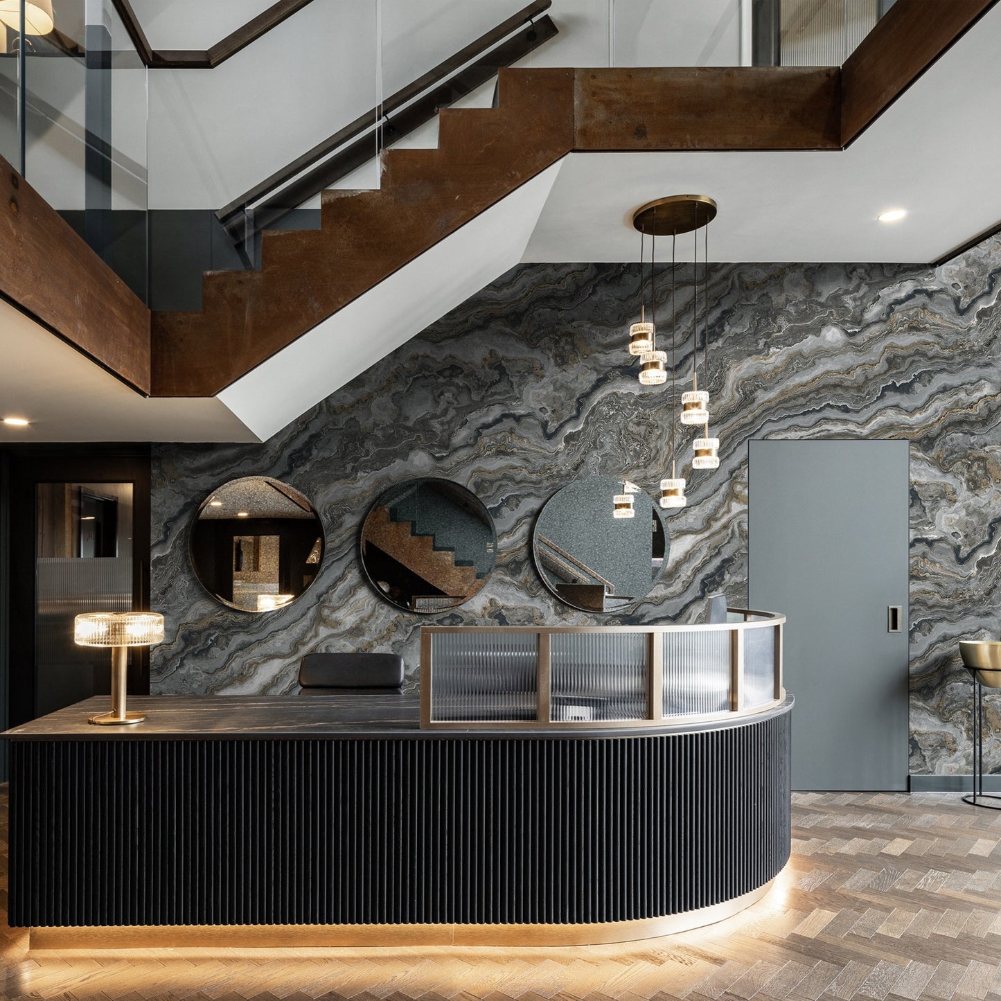 Roka Living 23102-6 room wallpaper by La Belle Maison