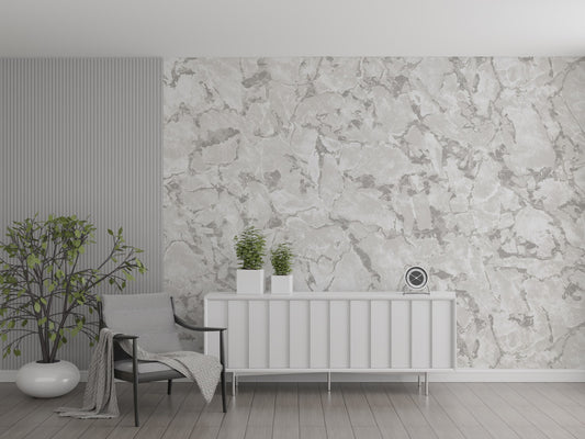 Roka Living Ash Earthy Texture Wallpaper by La Belle Maison